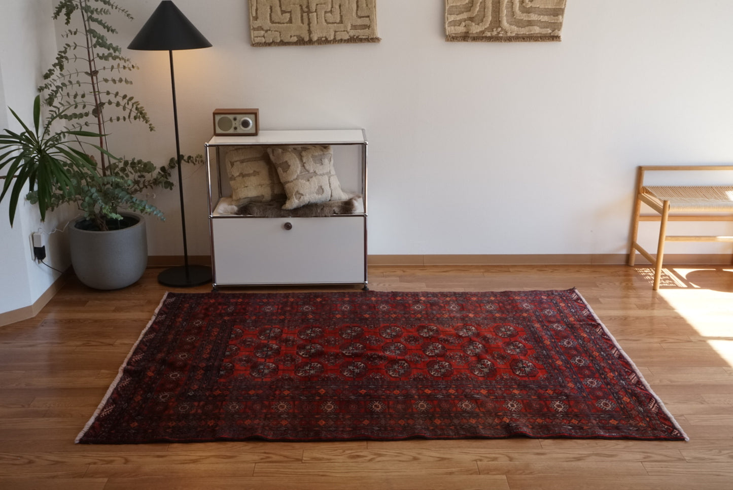 店頭販売 Afghanistan Old Turkmen 1960年代 202 × 137 cm  No.AF2532