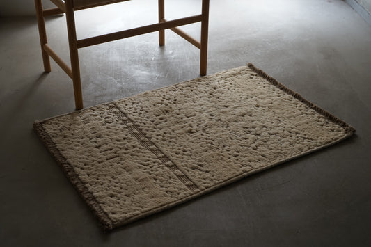 店頭販売 ORIGINAL IRAN QASHQAI KILIM DOORSIZE " MOM " 95 × 65 cm