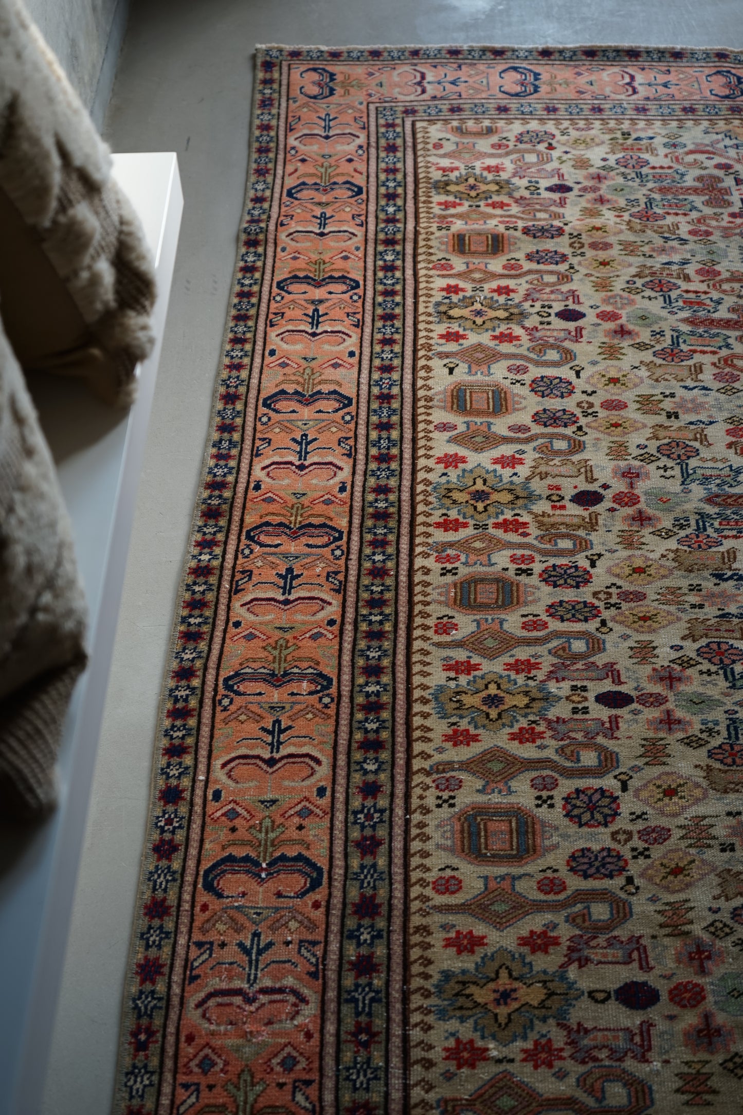 TURKEY OLD KAYSERI PINK 1950-1960年代 212 × 145 cm No.TR25190