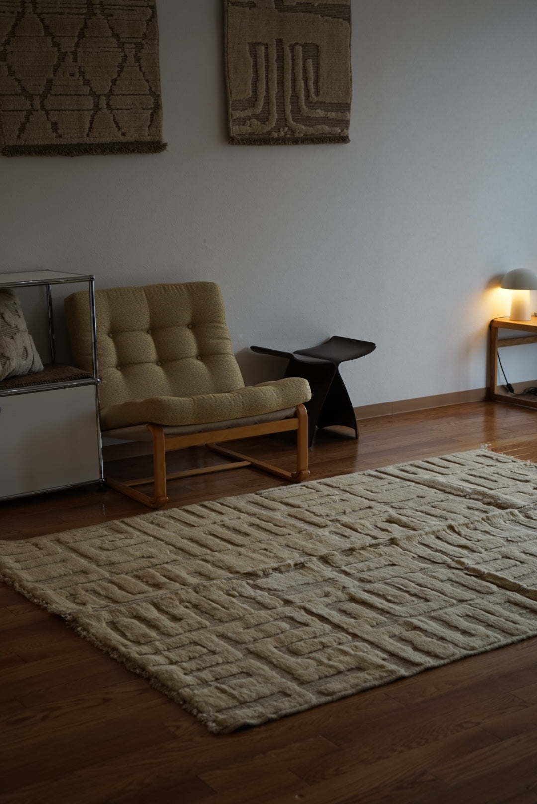 店頭販売 ORIGINAL IRAN QASHQAI KILIM LIVING SIZE " QANAT " 190 × 140 cm