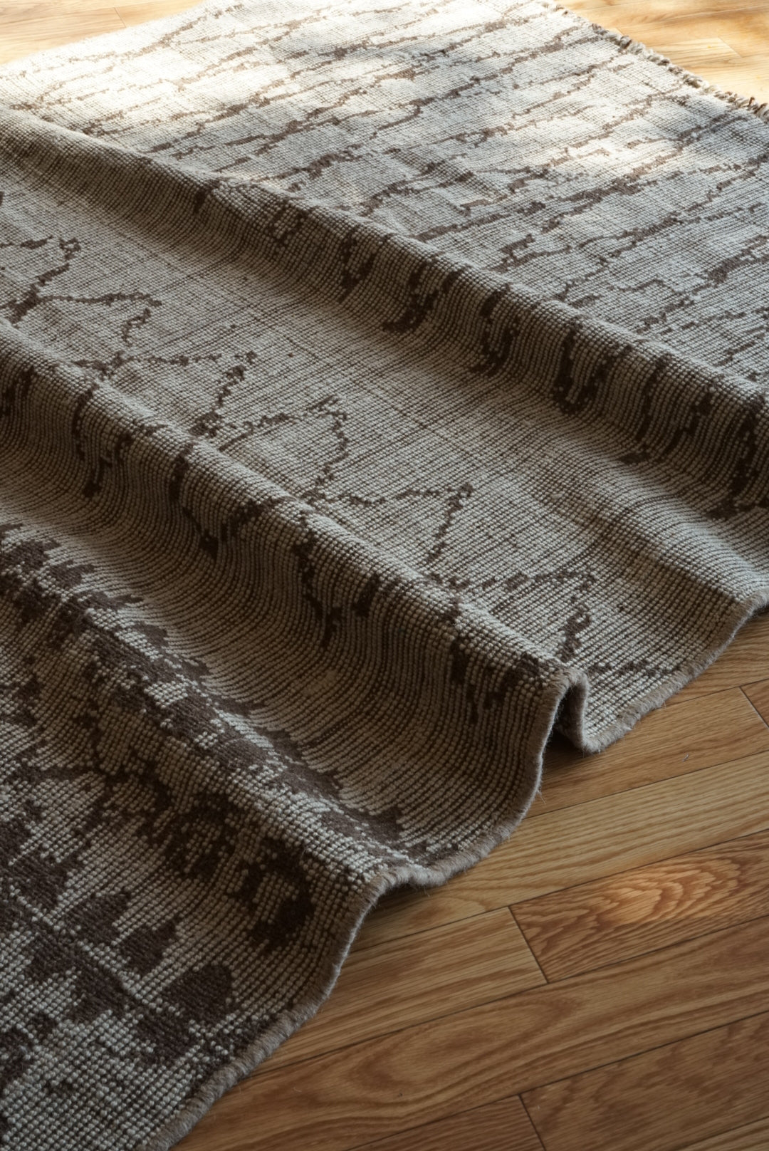 MAISON ÉTRETAT Original Iran Qashqai Kilim " Tribe " 205 × 144 cm / 国内送料無料・羊毛手織りキリム