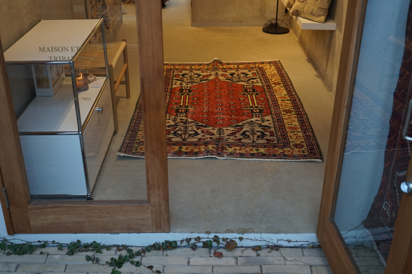 TURKEY VINTAGE ISPARTA PRAYER RUG 1950-1960年代 173 × 122 cm No.TR25174