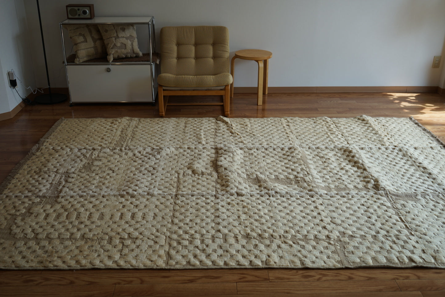 店頭販売 ORIGINAL IRAN QASHQAI KILIM LIVING MAIN SIZE " LAND " 300 × 200 cm