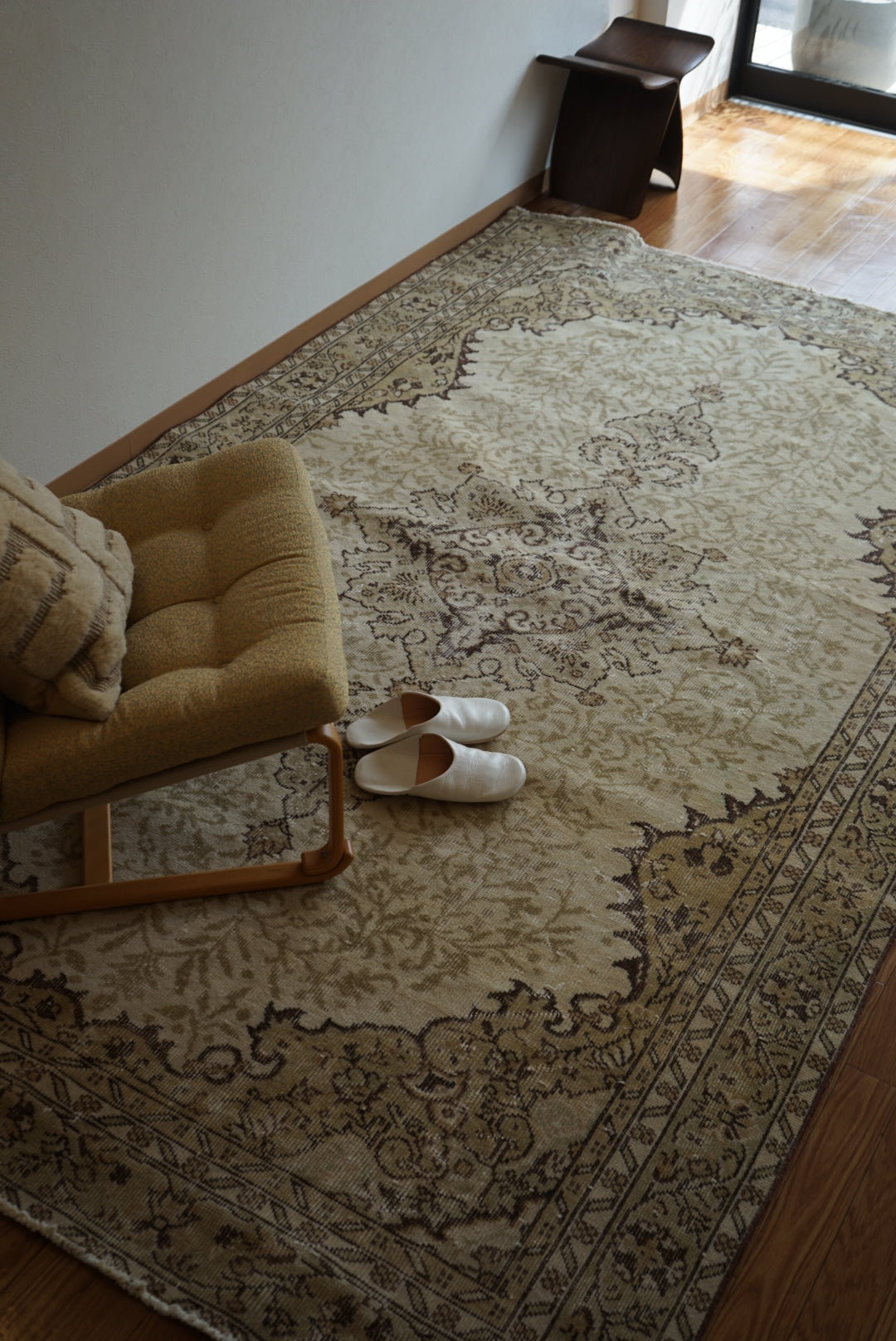 Türkiye Old Isparta Yellow 1960年代 280.5 × 168 cm No.TR25379
