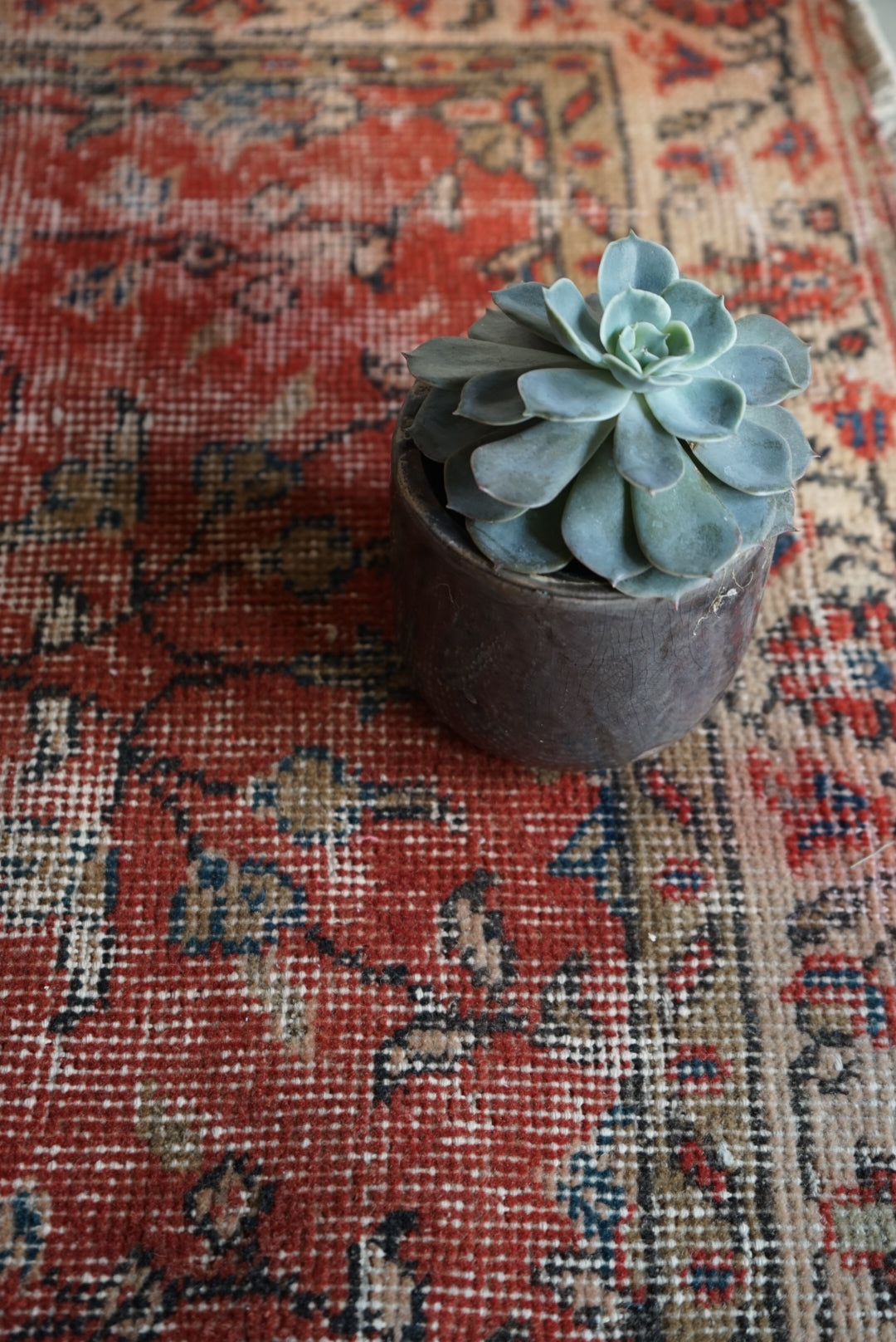 Türkiye Old Isparta Floral Red Runner 1970年代 199 × 89 cm No.TR25257