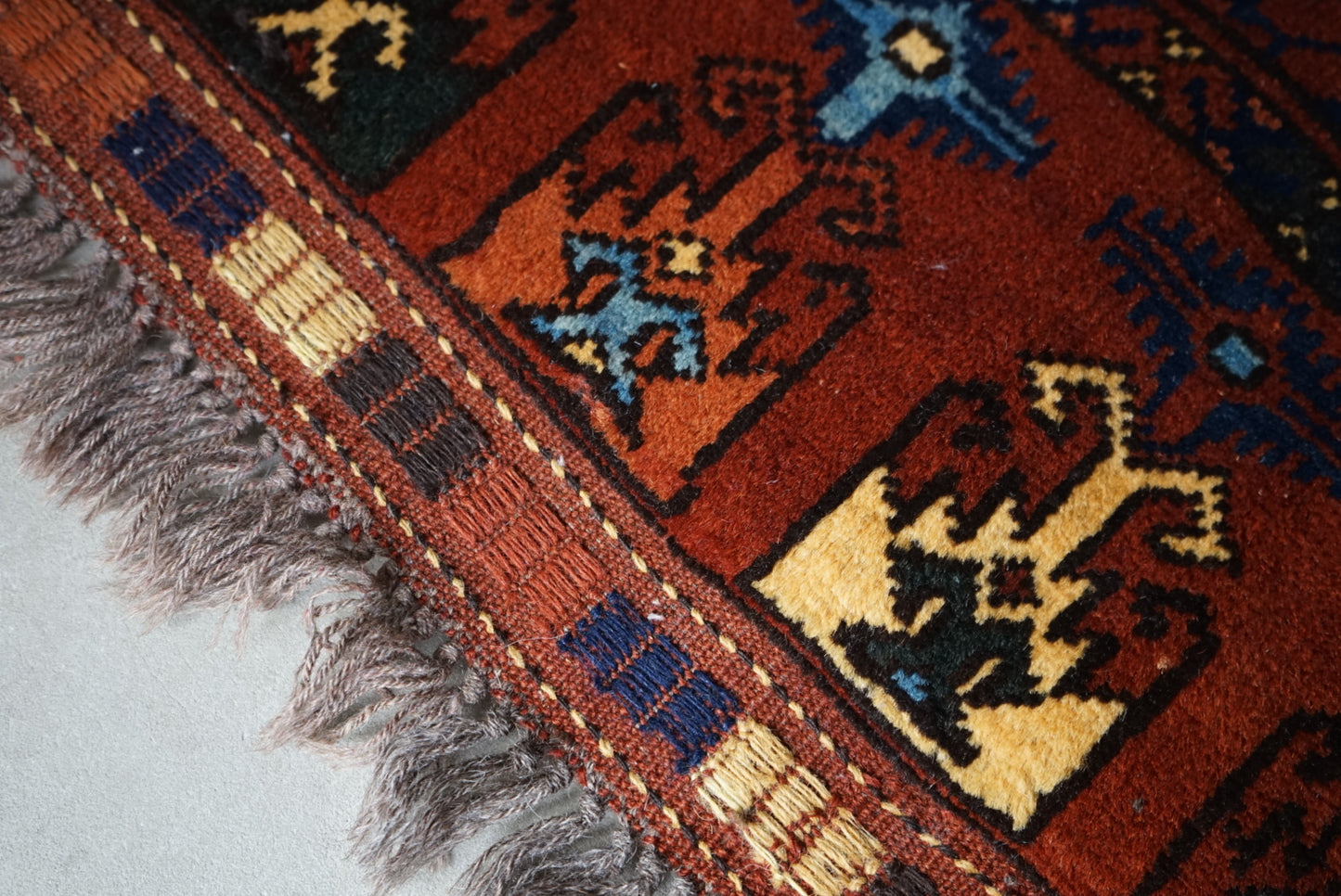 店頭販売 Türkiye Old Turkmen 1950年代 189 × 114 cm No.TR25249