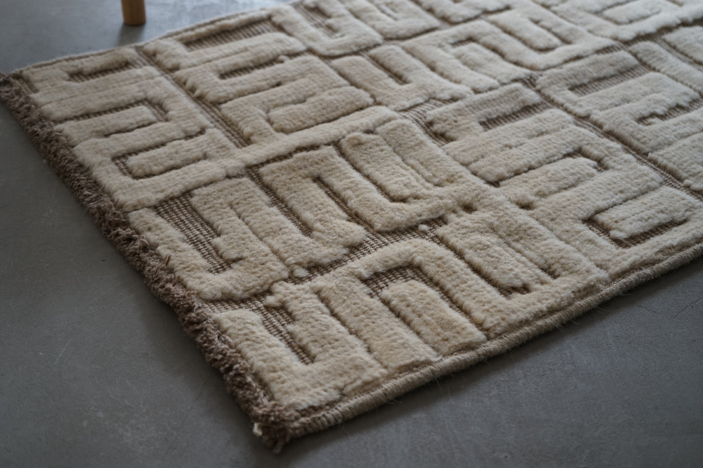 店頭販売 ORIGINAL IRAN QASHQAI KILIM DOORSIZE " QANAT " 95 × 65 cm