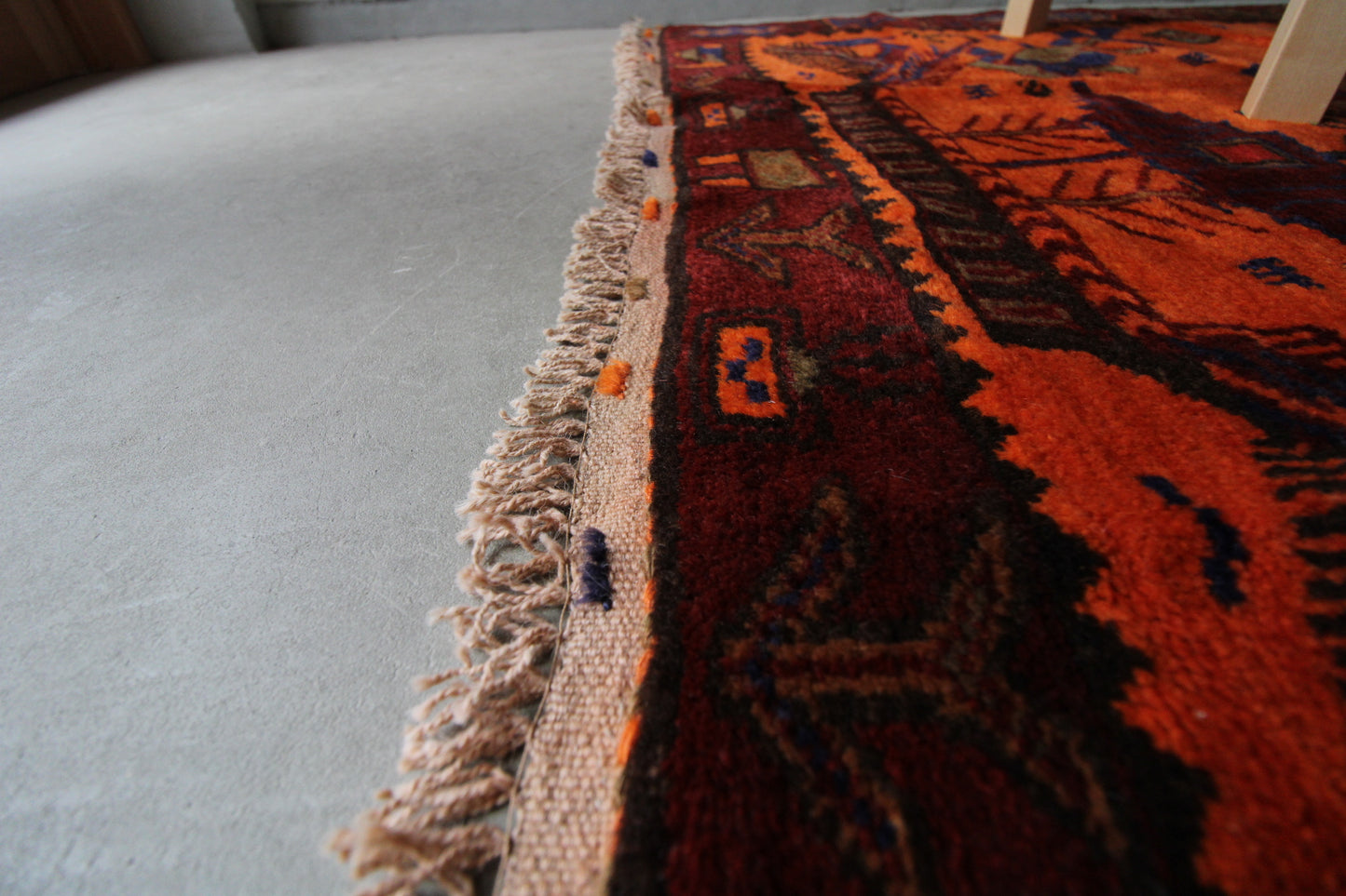 AFGHANISTAN VINTAGE BALUCH 1980-1985年 216 × 129 cm