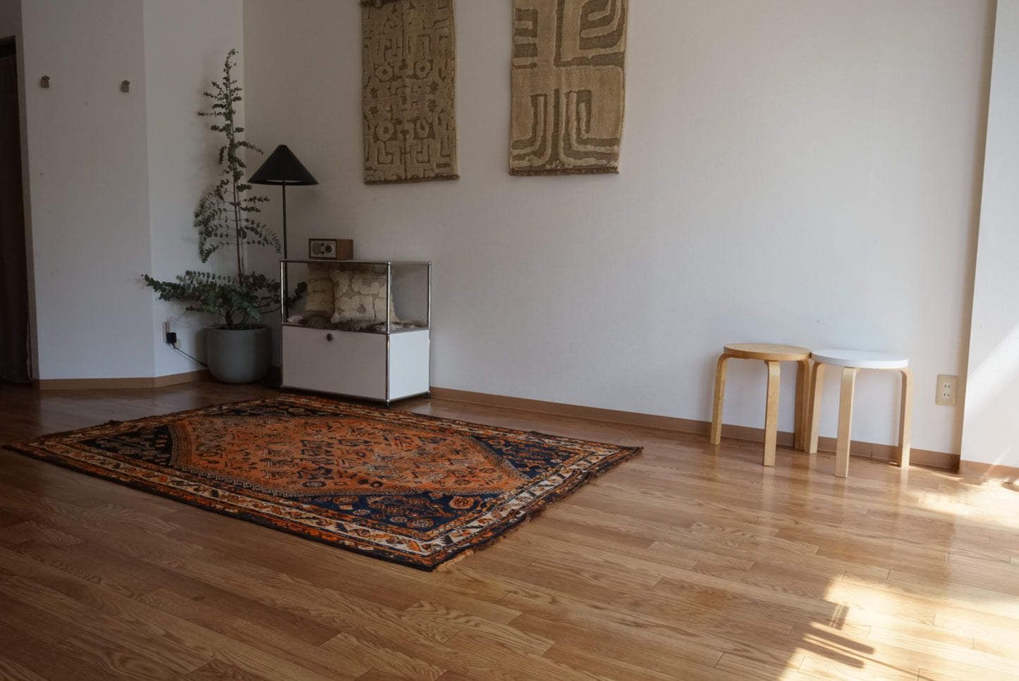 店頭販売 IRAN ANTIQUE SHIRAZ QASHQAI BASSERI 1870年代 217 × 150 cm
