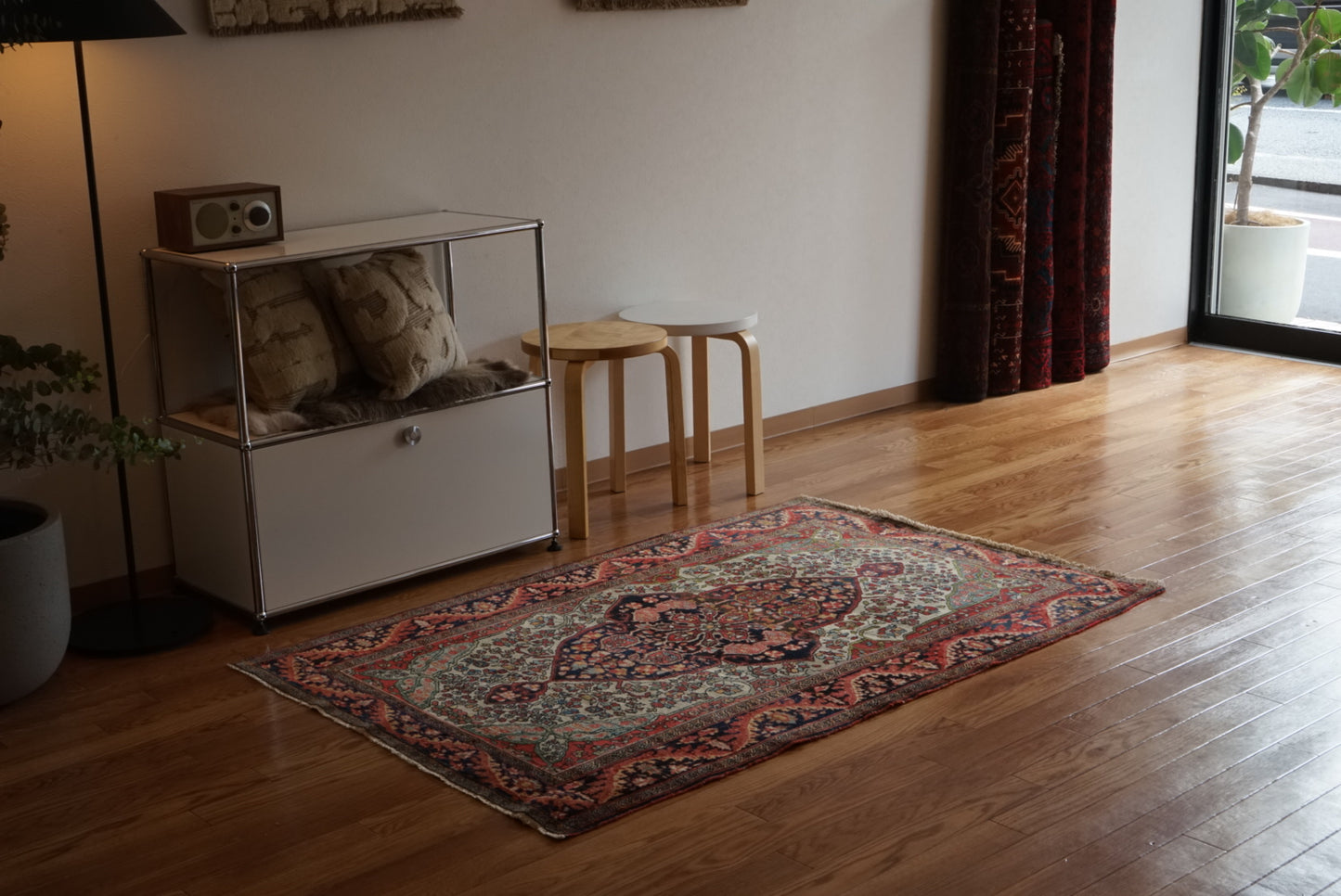 店頭販売 Türkiye Old Kemaliye Flower Medallion 1930年代 186 × 108 cm No.TR25457