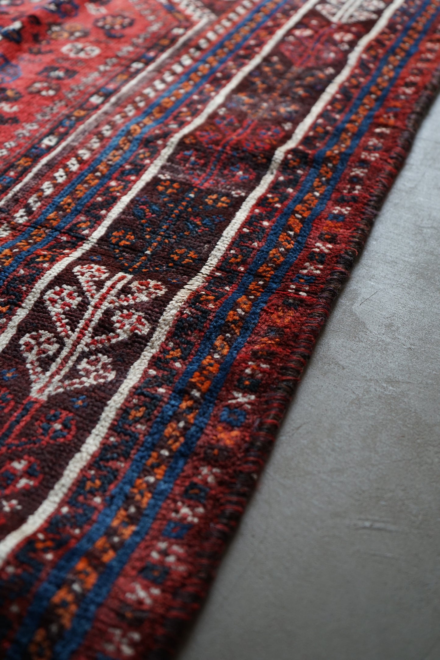 店頭販売 IRAN ANTIQUE SHIRAZ QASHQAI 1860年代 222 × 148 cm