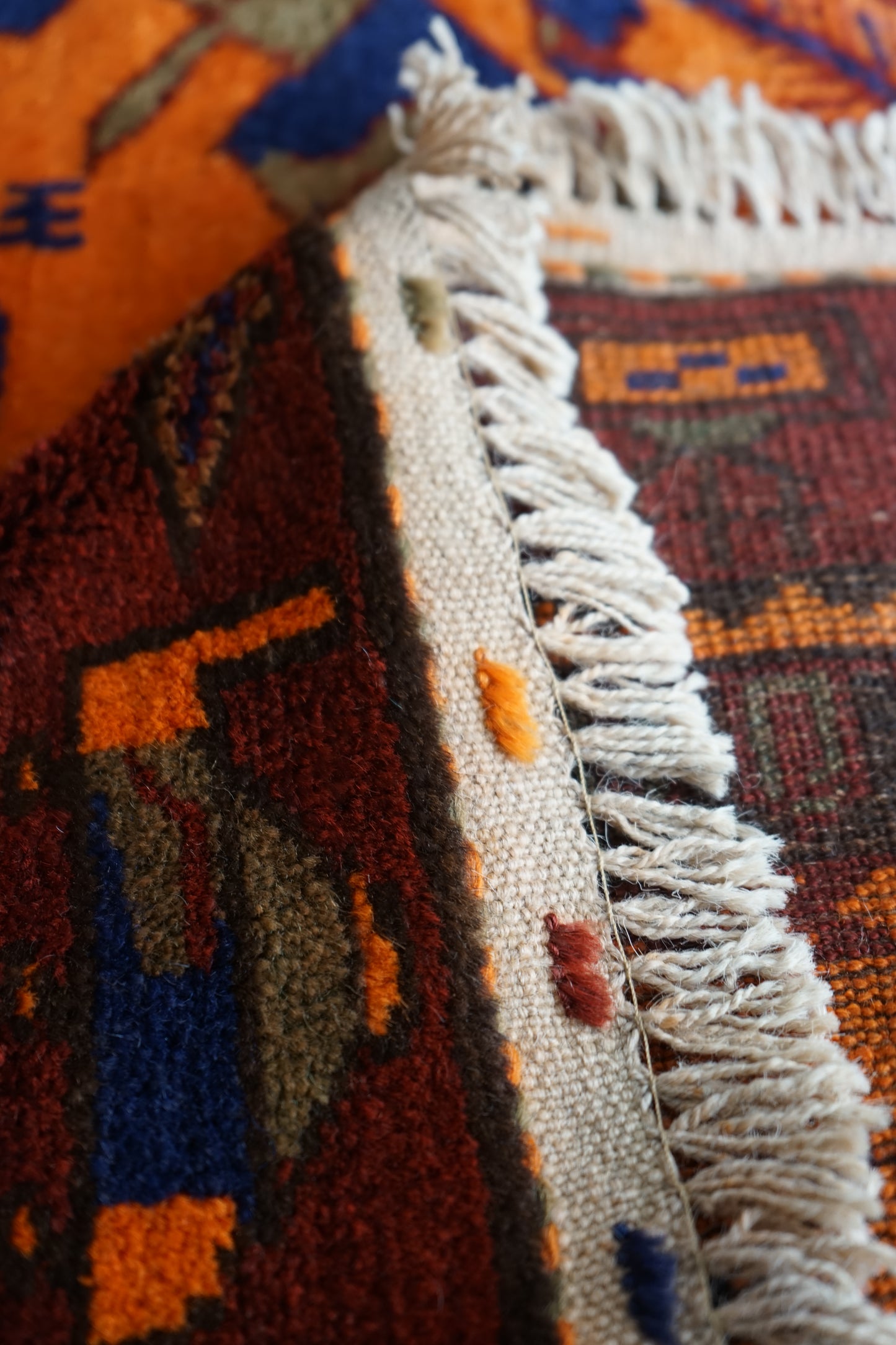 AFGHANISTAN VINTAGE BALUCH 1980-1985年 216 × 129 cm