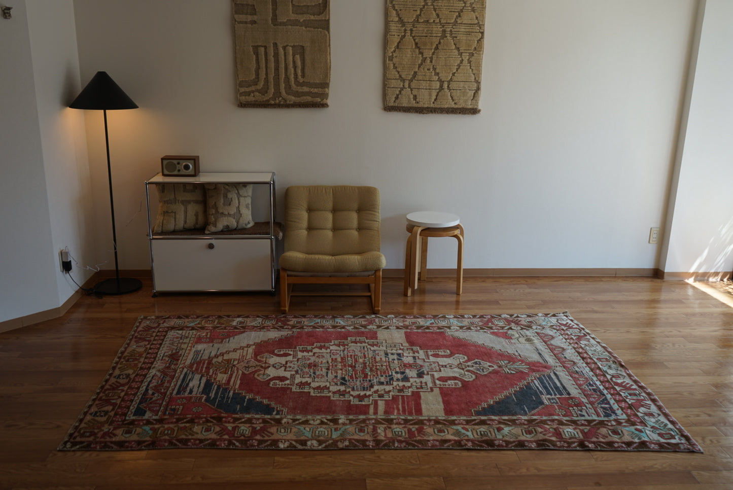 Türkiye Old Kayseri Medallion Modern Color 1970年代 257 × 145 cm No.TR25390