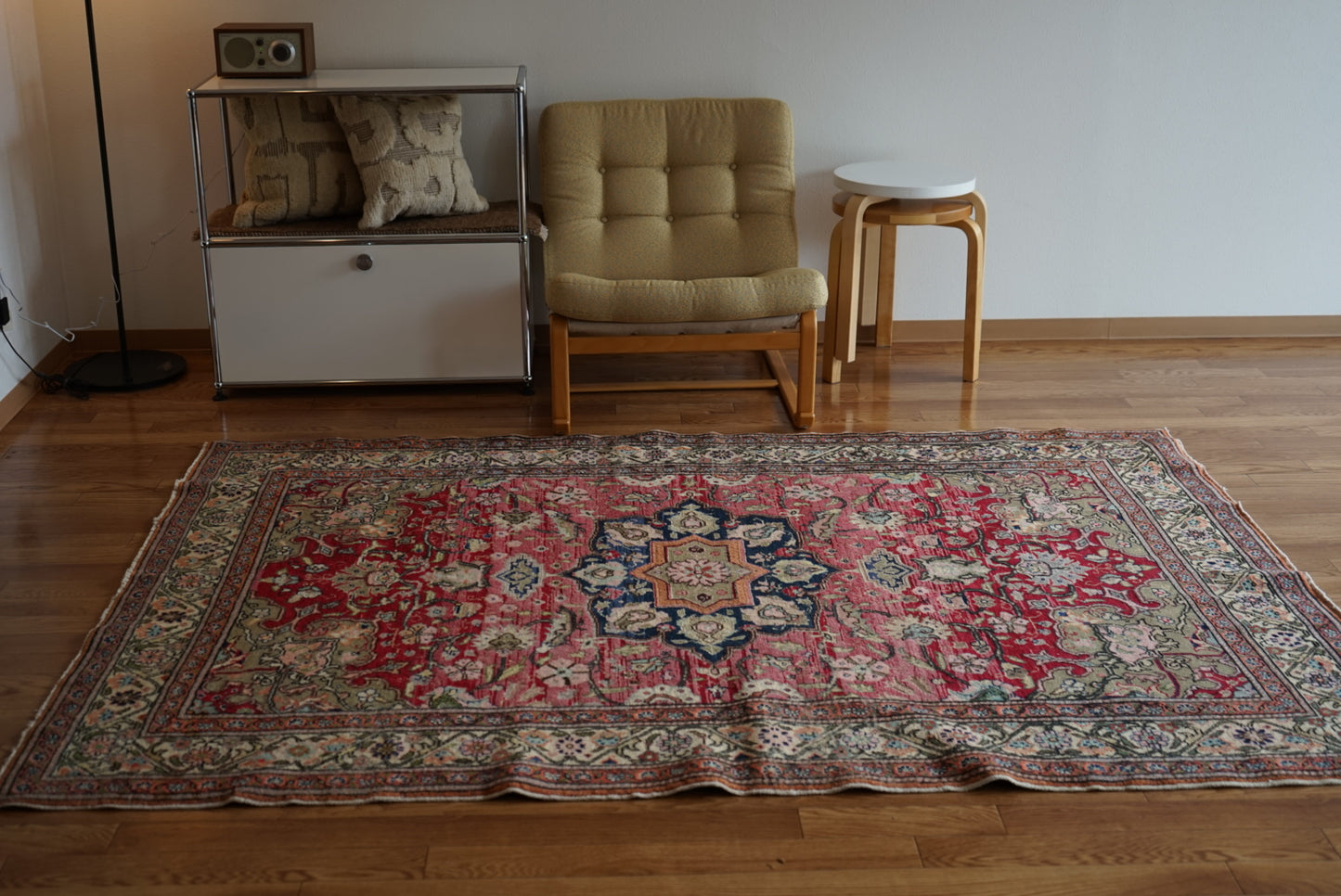 TURKEY OLD KAYSERI PINK 1950-1960年代 218 × 153 cm No.TR25192