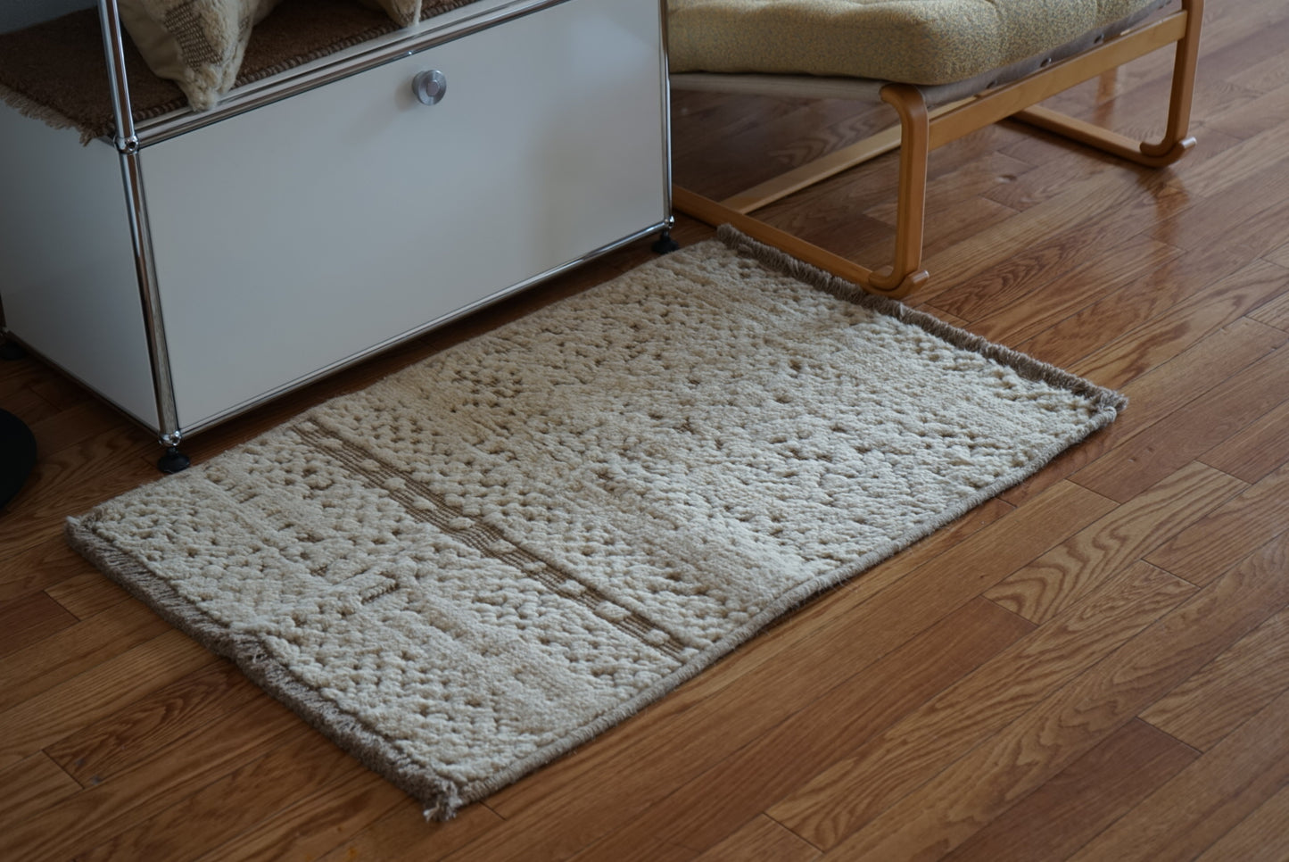 店頭販売 ORIGINAL IRAN QASHQAI KILIM DOORSIZE " MOM " 95 × 65 cm
