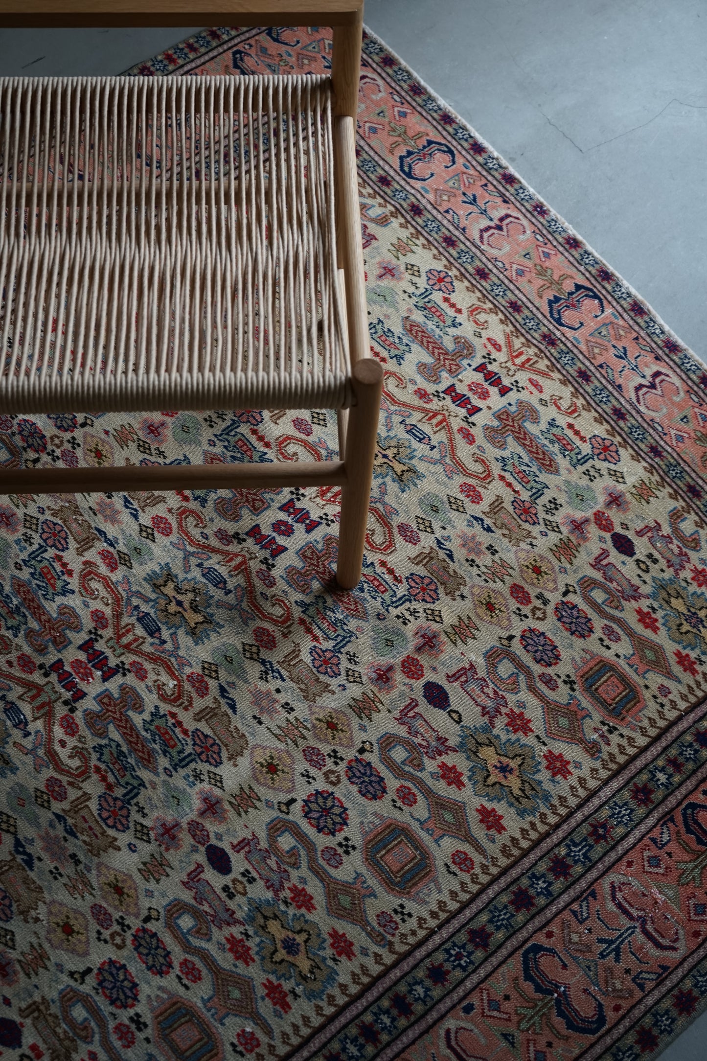 TURKEY OLD KAYSERI PINK 1950-1960年代 212 × 145 cm No.TR25190