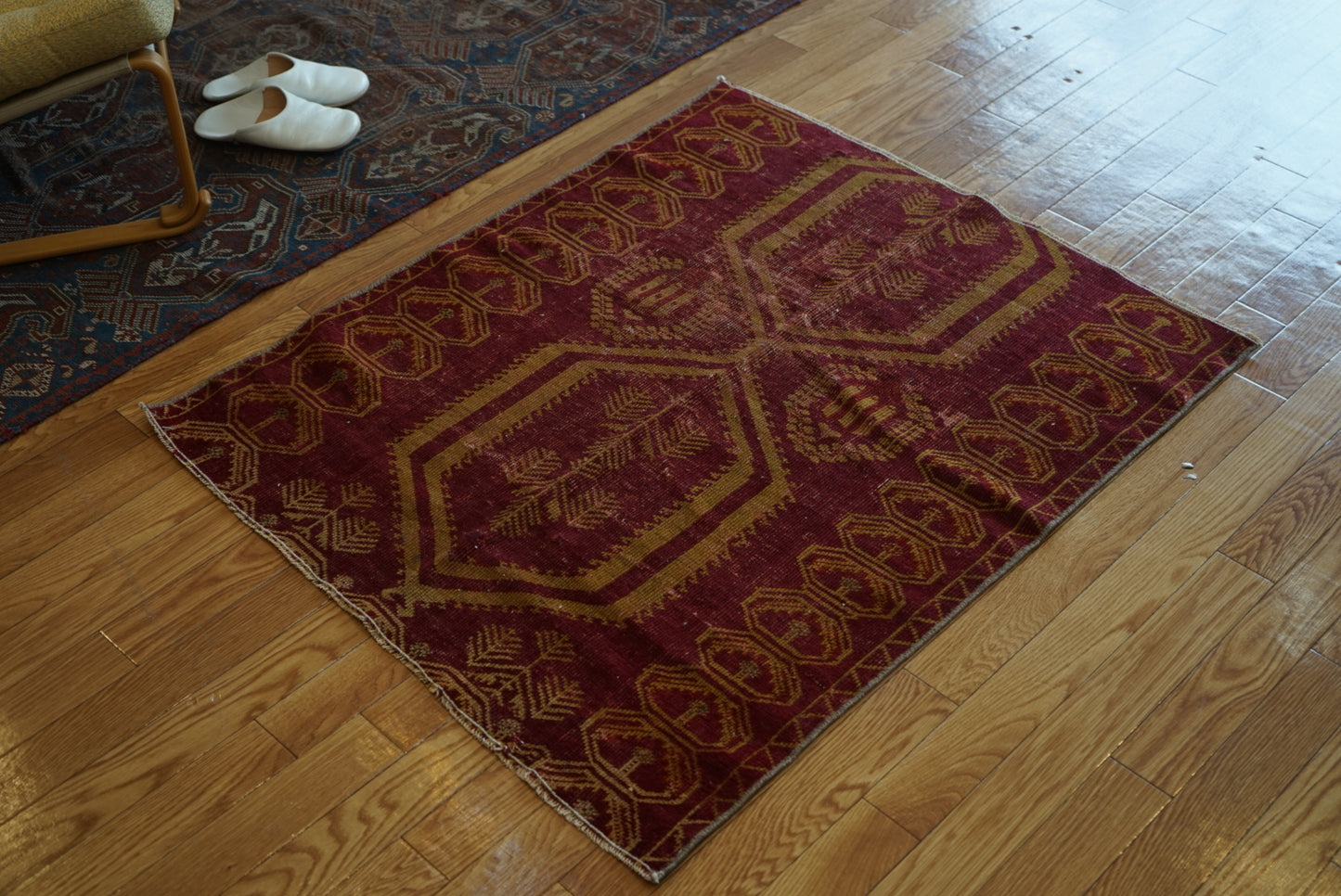 Türkiye Old Oushak Red 110 × 92.5 cm No.TR25330