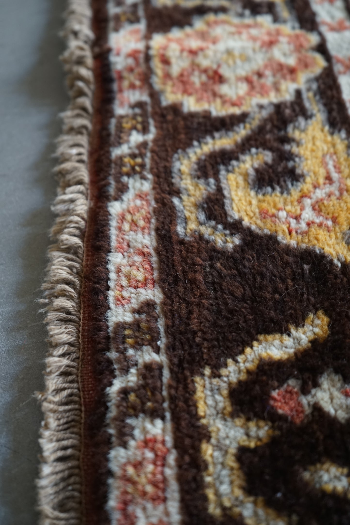 TRIBAL RUG TURKEY OLD KONYA OUSHAK 1965年代 164 × 115 cm No.TR25194