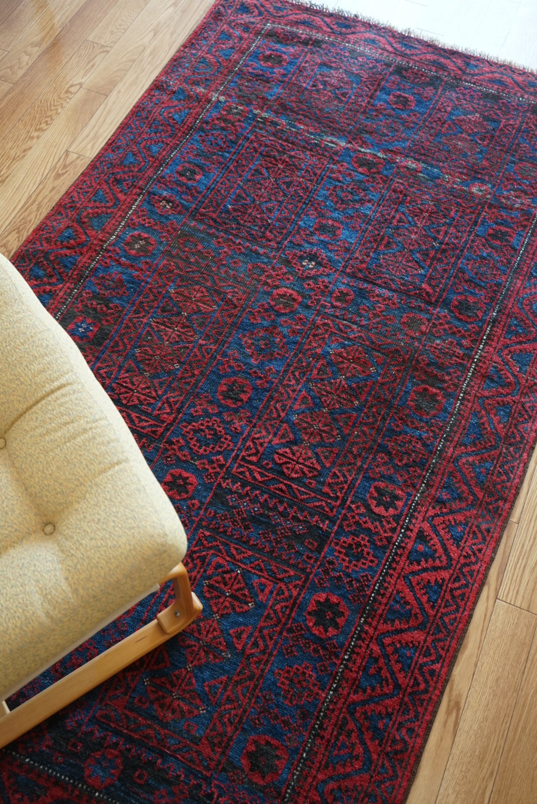 Afghanistan Old Baluch Yaqub Khani 1950年代 198 × 110 cm No.AF2526