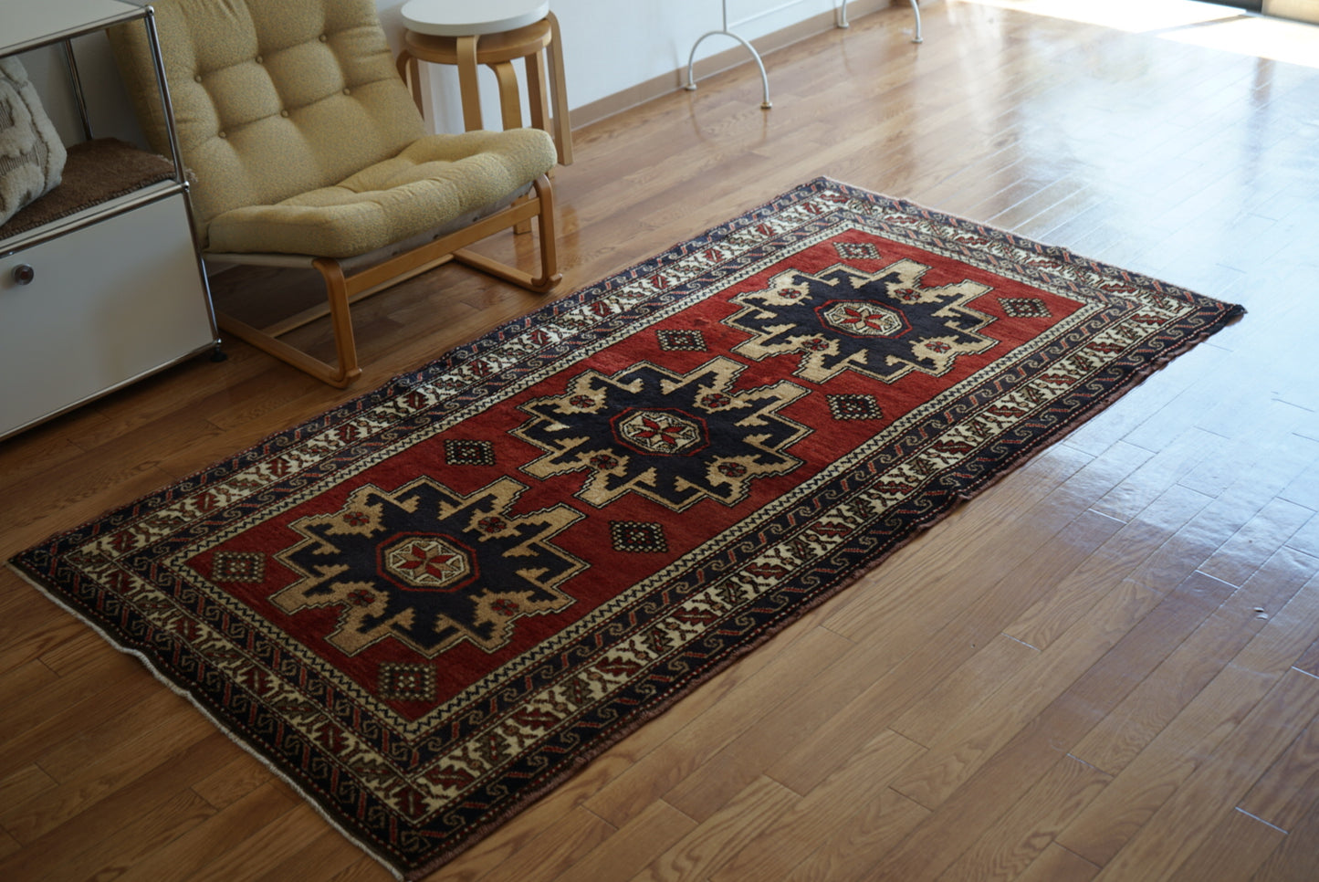TURKEY OLD AKSARAY TASPINAR 1950-1960年代 220 × 117 cm