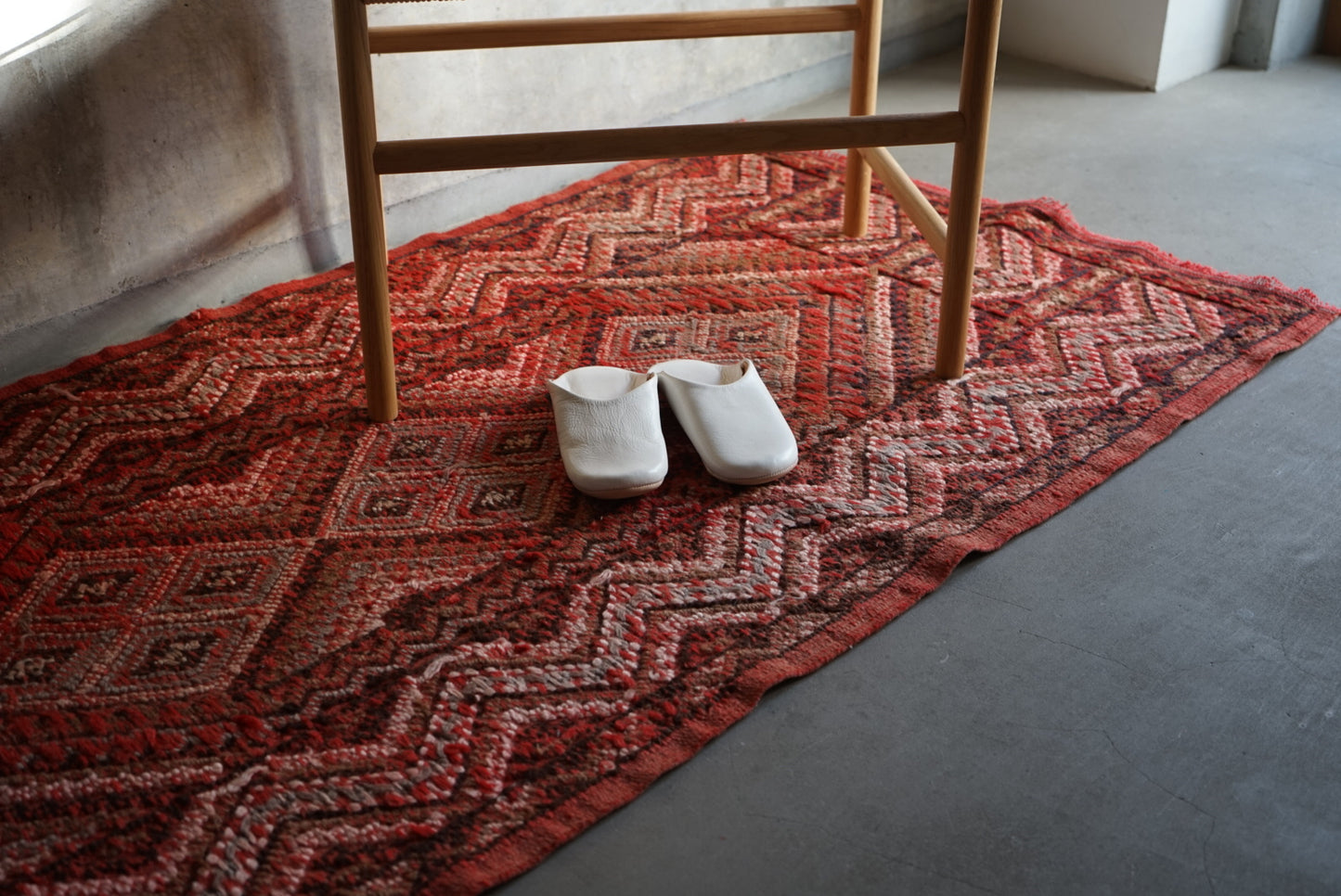 Türkiye Old Kilim Red 1970年代 180 × 88 cm No.TR25268