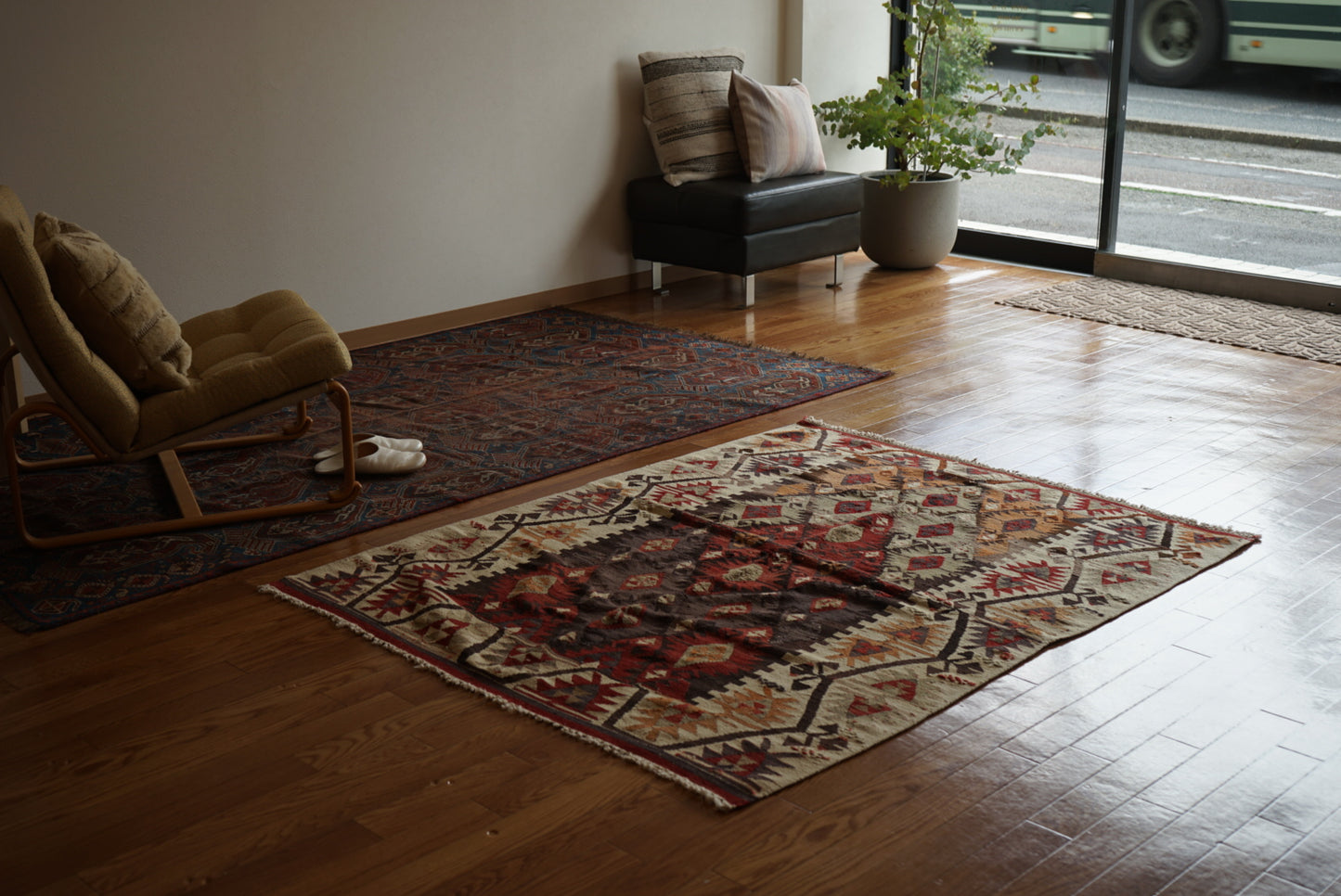 Türkiye Old Kilim 155 × 123 cm No.TR25334