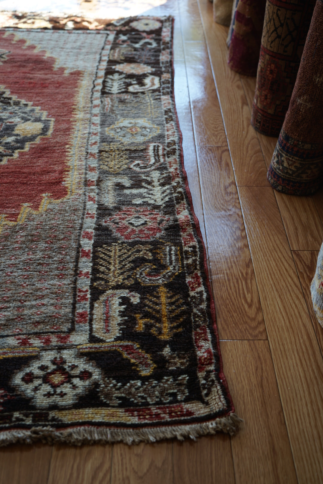 TRIBAL RUG TURKEY OLD KONYA OUSHAK 1965年代 164 × 115 cm No.TR25194