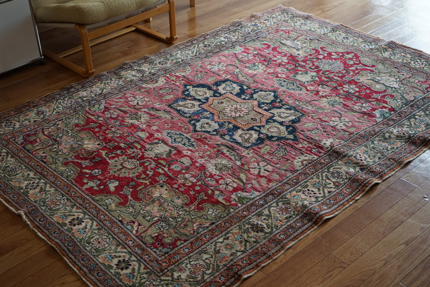 TURKEY OLD KAYSERI PINK 1950-1960年代 218 × 153 cm No.TR25192