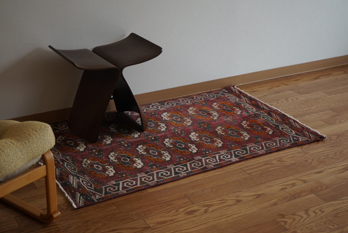 Türkiye Old Turkmen Red 1970年代 120 × 75 cm No.TR25225