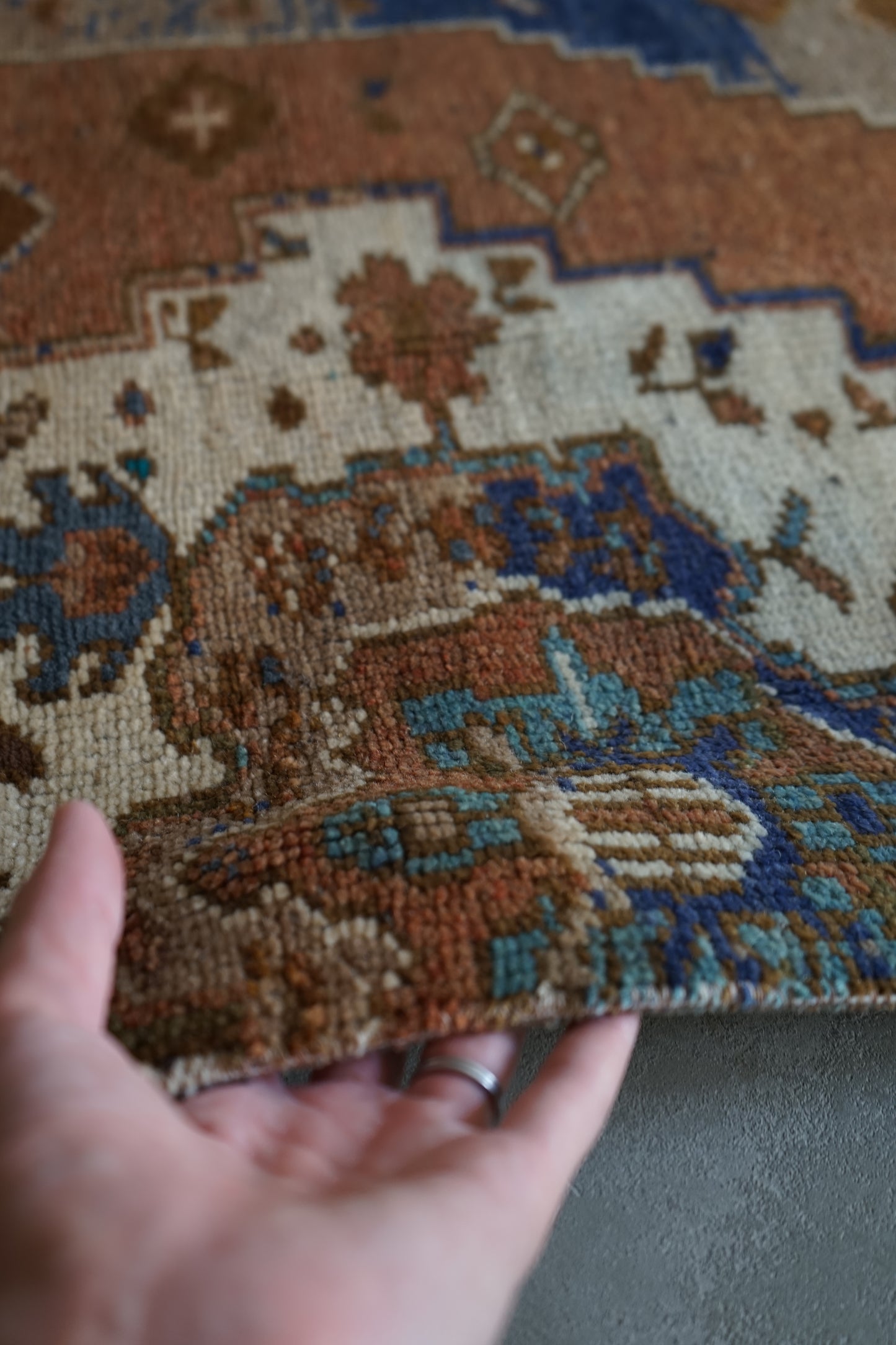 TURKEY VINTAGE RUNNER RUG ANATORIA 155 × 61.5 cm No.TR25187