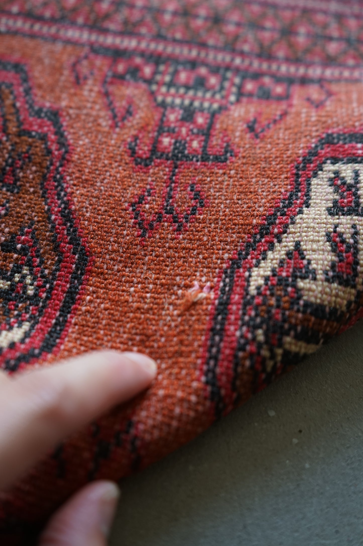 TURKEY OLD TURKMEN 1950-1970年代 195 × 123 cm No.TR2590