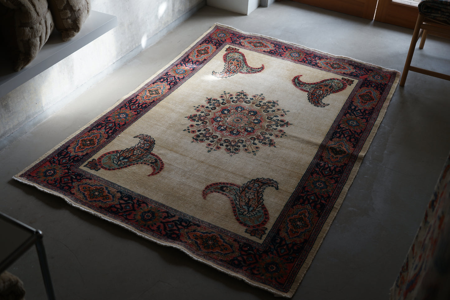 TURKEY OLD ANATORIA PAISLEY 1970-1980年代 193 × 134 cm No.TR25180