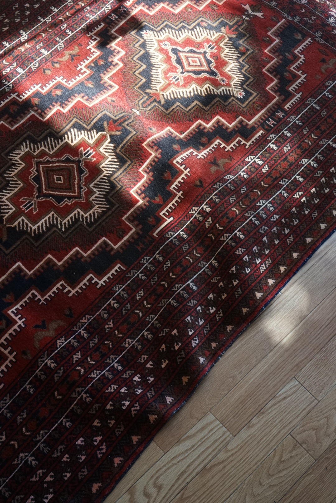 Afghanistan Vintage Turkmen Ali Khoja 1975年代 194 × 118.5 cm  No.AF2533