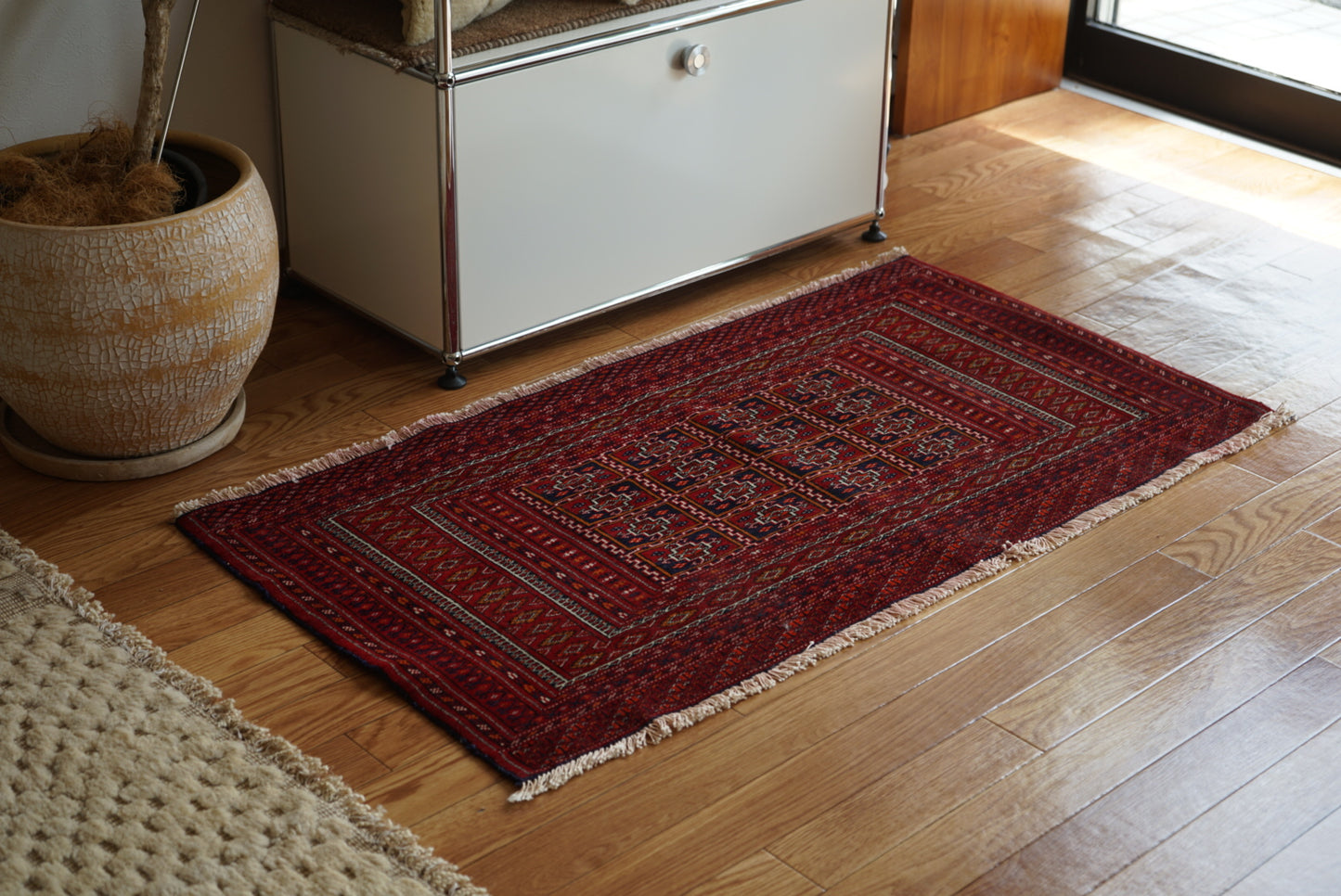 IRAN ANTIQUE TURKMEN 1910年代 118×61cm