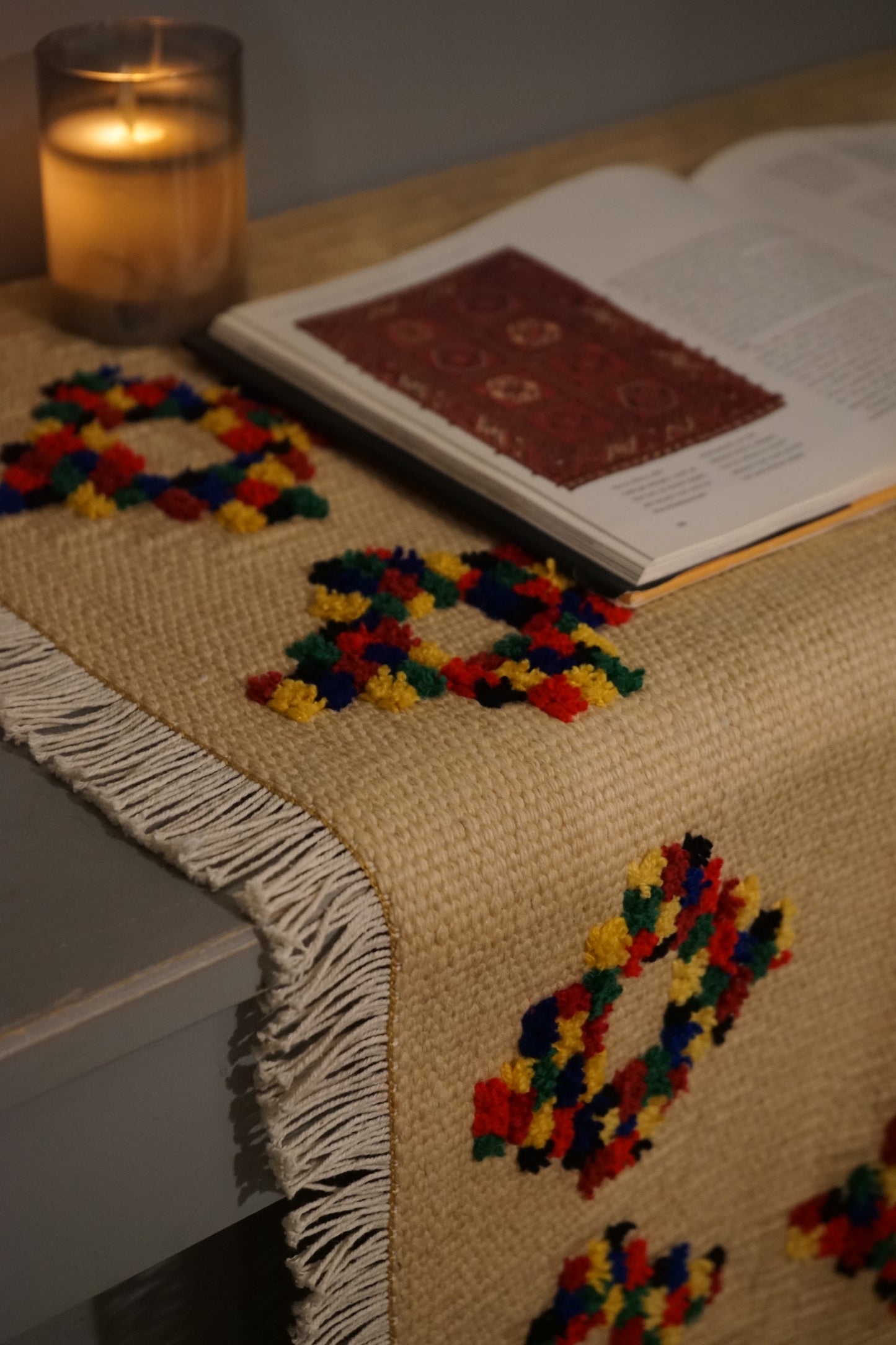 TURKEY VINTAGE KILIM DOT FLOWER 1980年代 125 × 80 cm No.TR25195