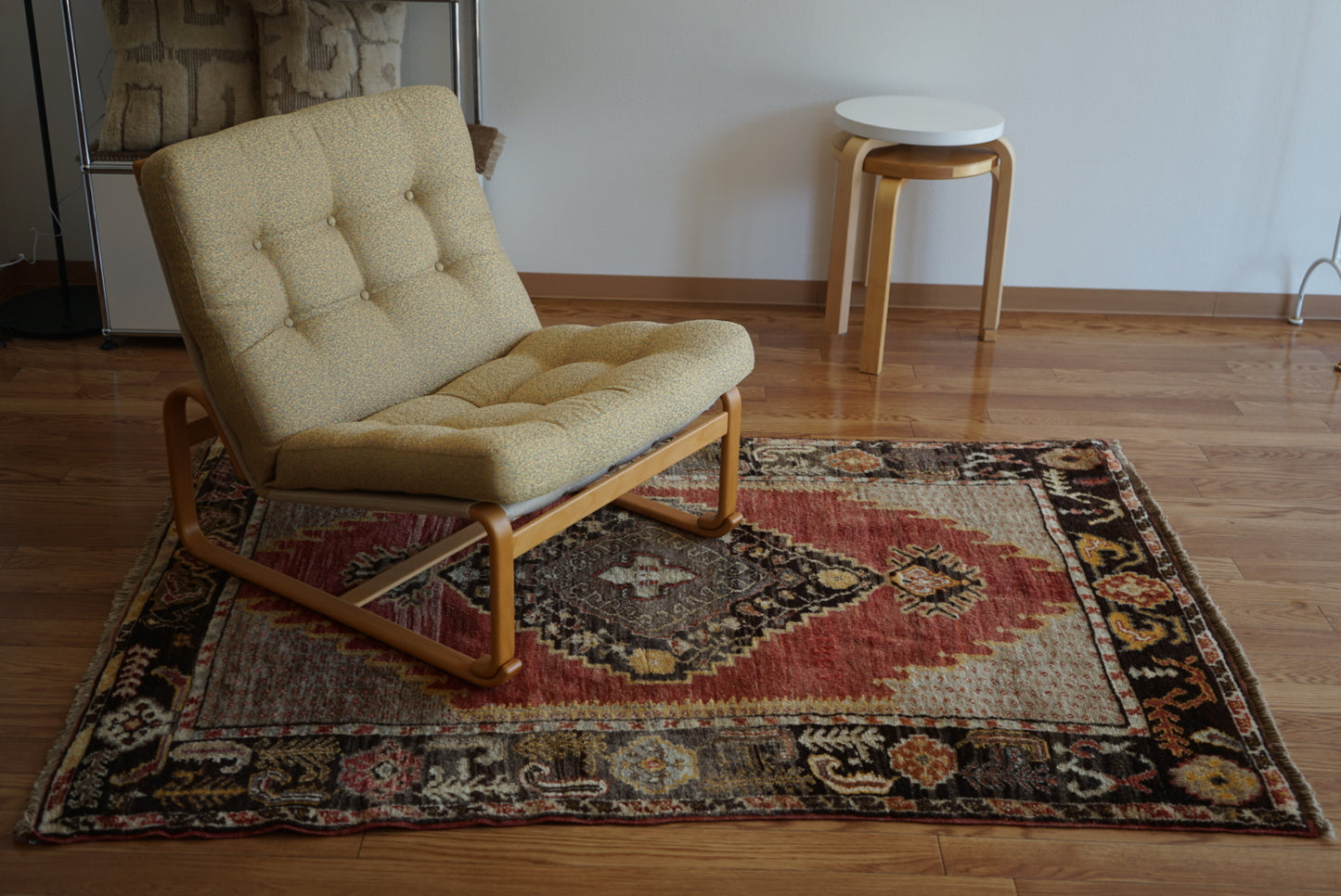 TRIBAL RUG TURKEY OLD KONYA OUSHAK 1965年代 164 × 115 cm No.TR25194