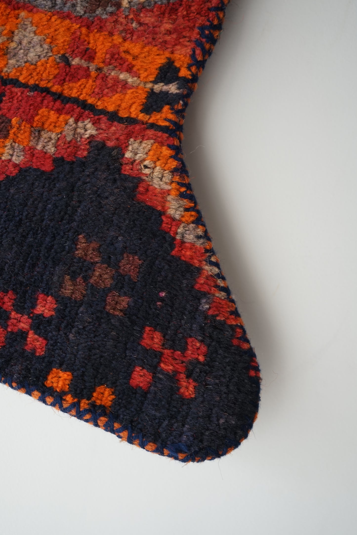 IRAN OLD-ANTIQUE CHRISTMAS SANTA SOCKS 39 × 25 cm NO.24