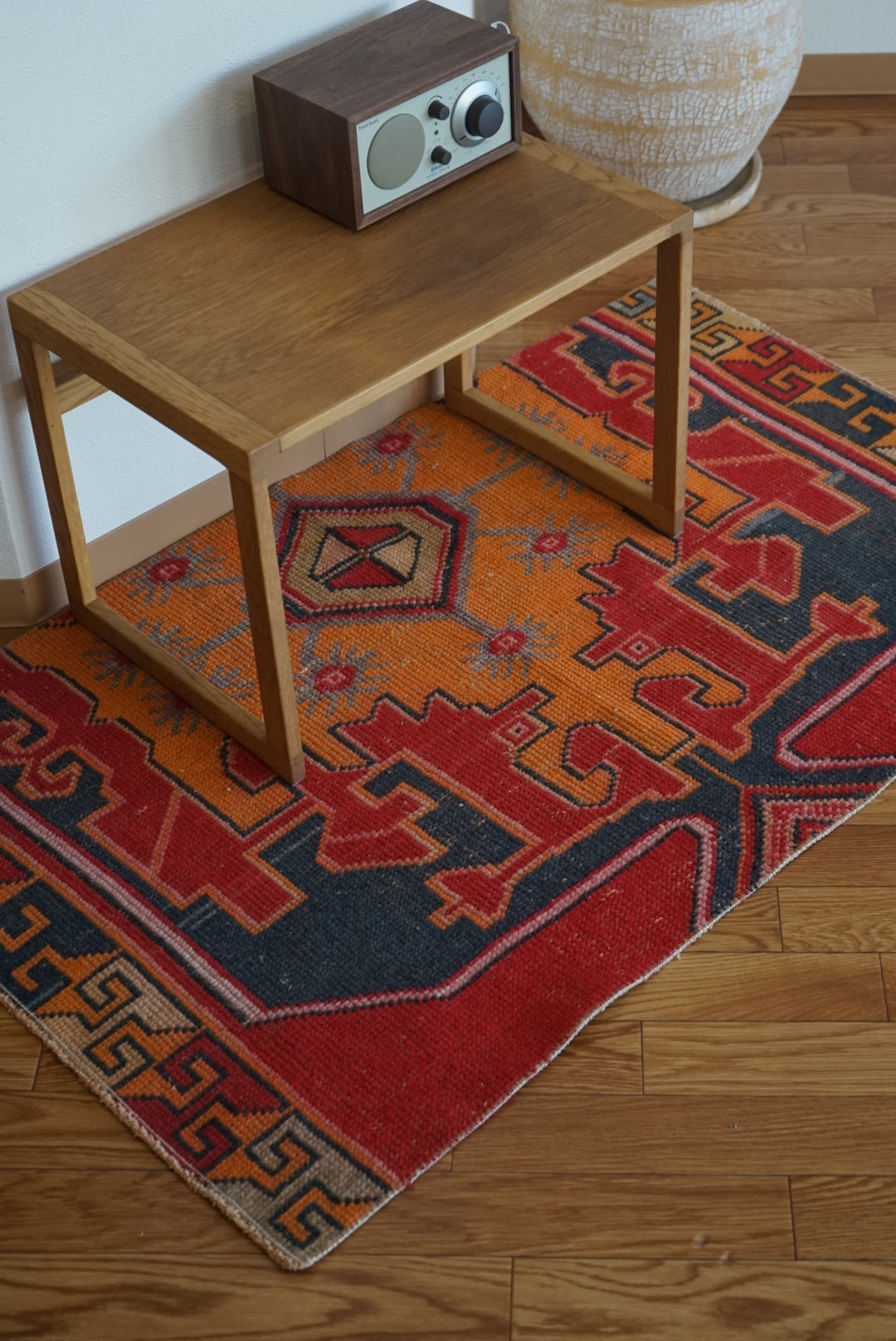 Türkiye Old Oushak Red Small Size 1970年代 120 × 75 cm No.TR25221