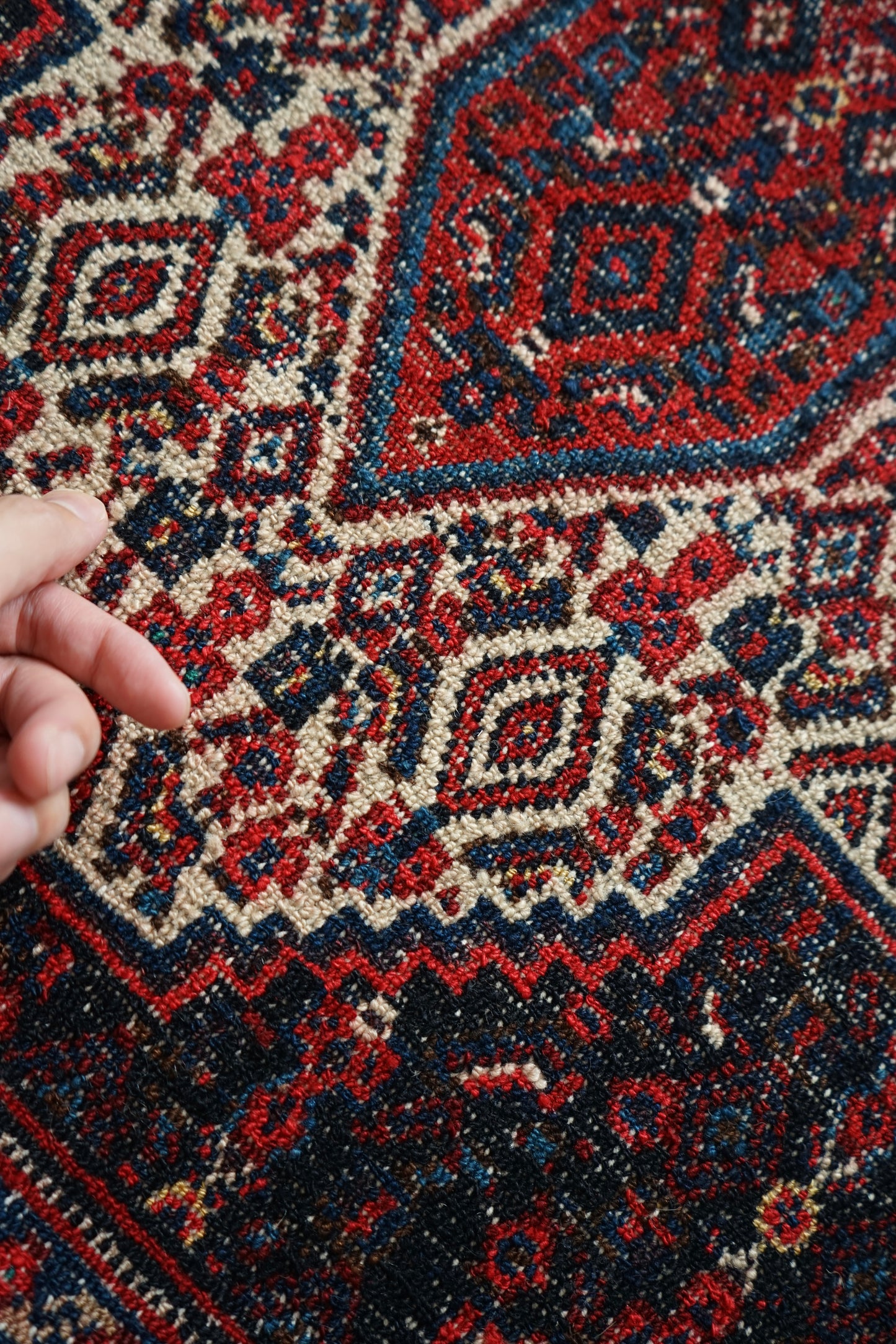 TURKEY OLD SANANDAJI DESIGN 1950年代 164 × 120 cm No.TR25110