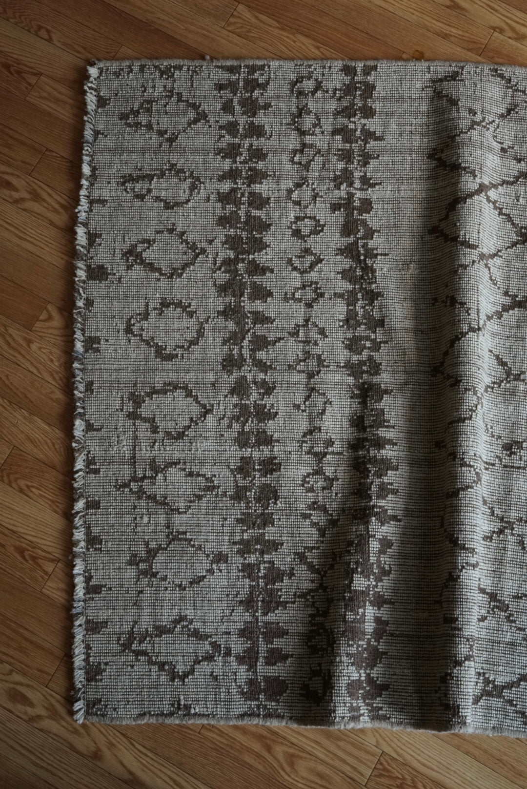 MAISON ÉTRETAT Original Iran Qashqai Kilim " Tribe " 205 × 144 cm / 国内送料無料・羊毛手織りキリム