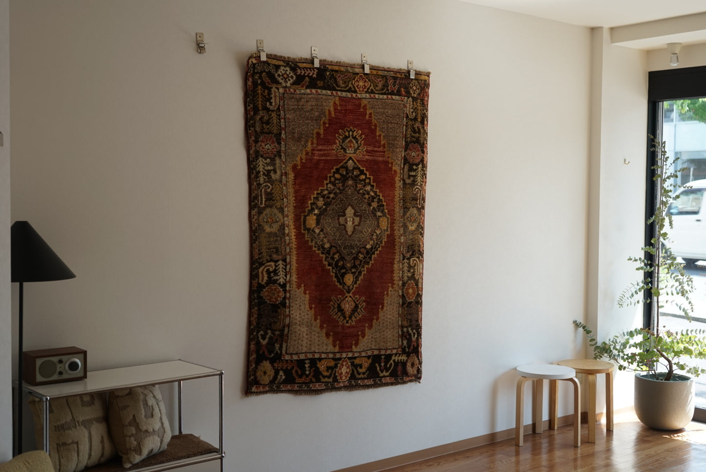 TRIBAL RUG TURKEY OLD KONYA OUSHAK 1965年代 164 × 115 cm No.TR25194