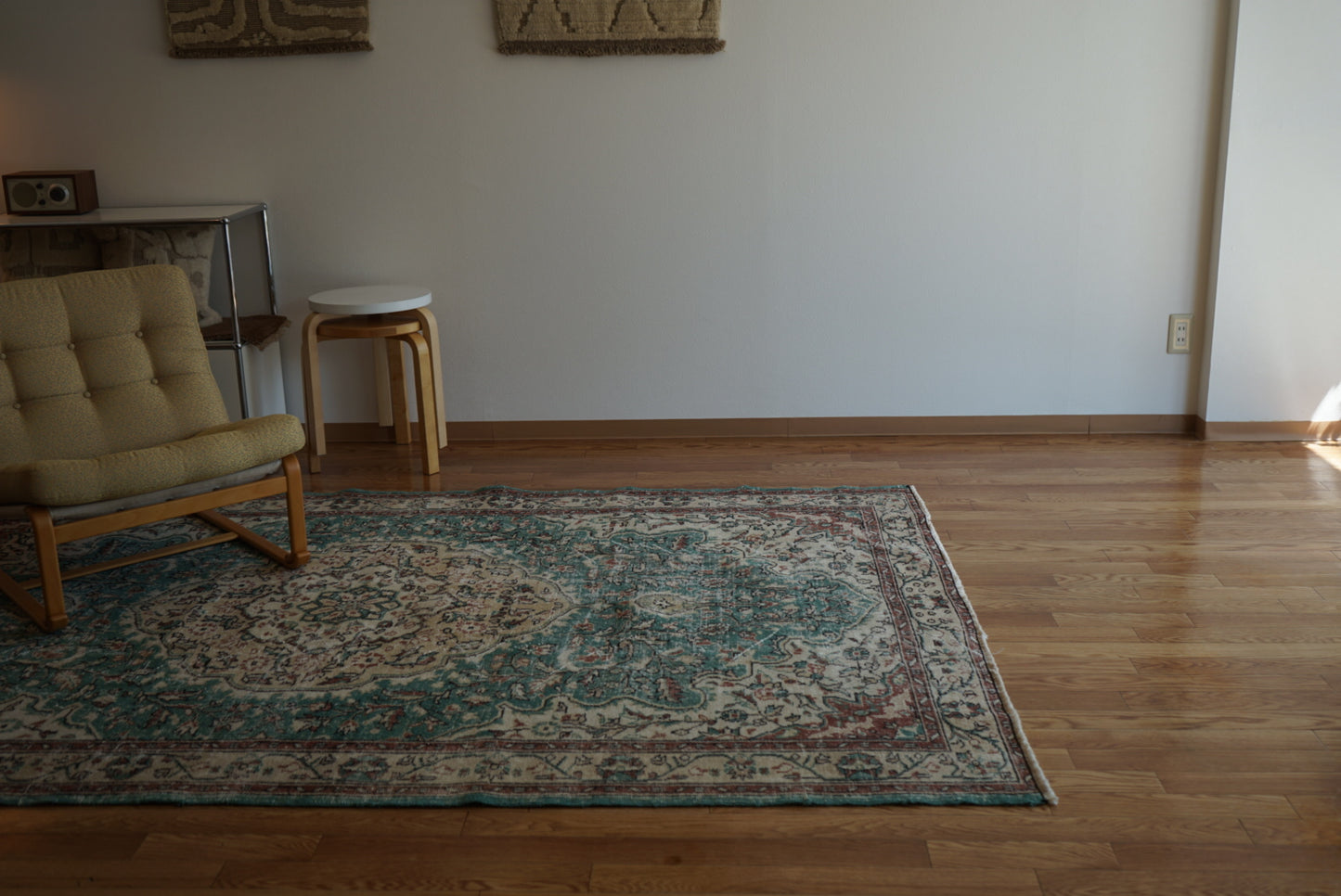 Türkiye Old Isparta EmeraldGreen 1970年代 267 × 169 cm No.TR25275