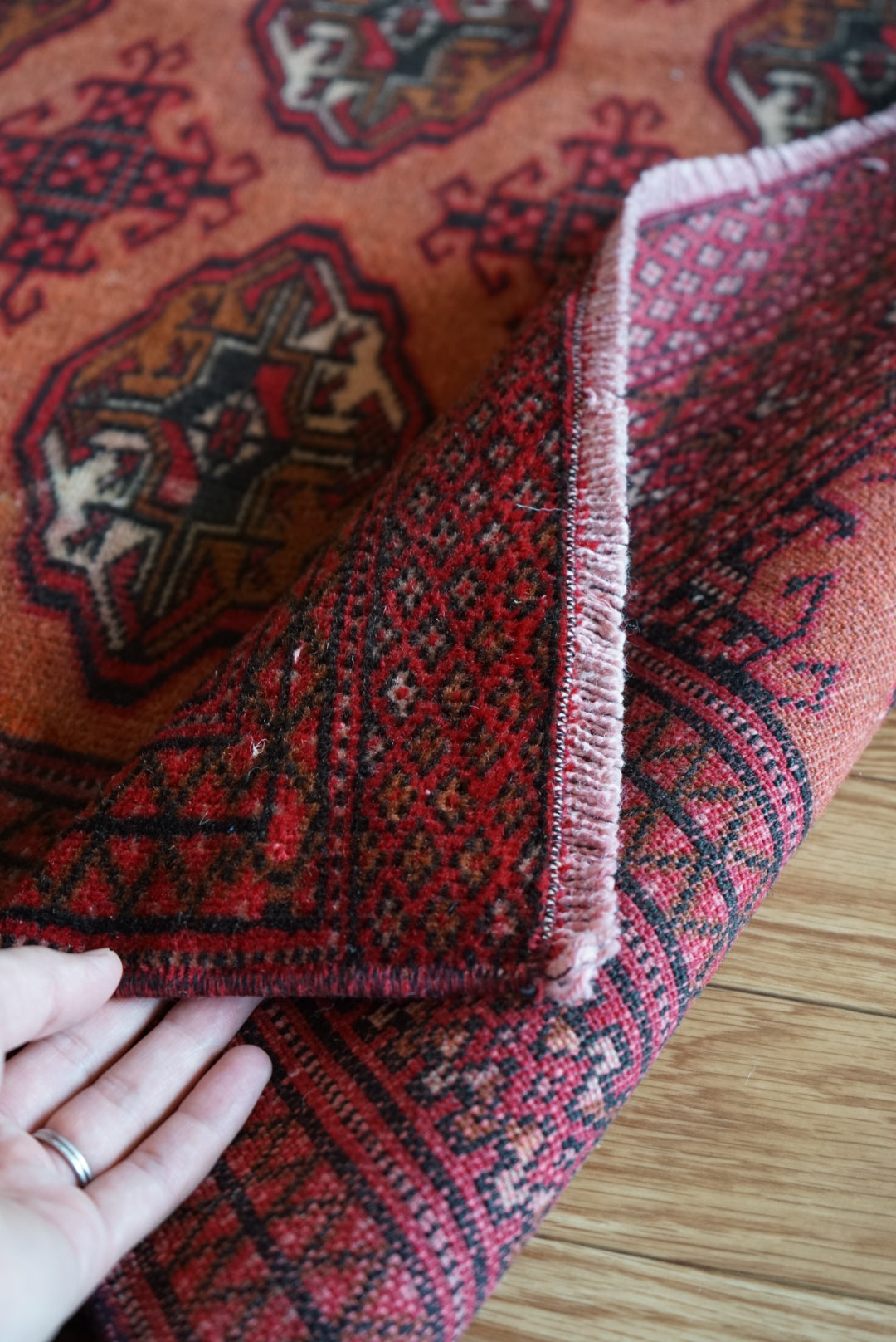 TURKEY OLD TURKMEN 1950-1970年代 195 × 123 cm No.TR2590