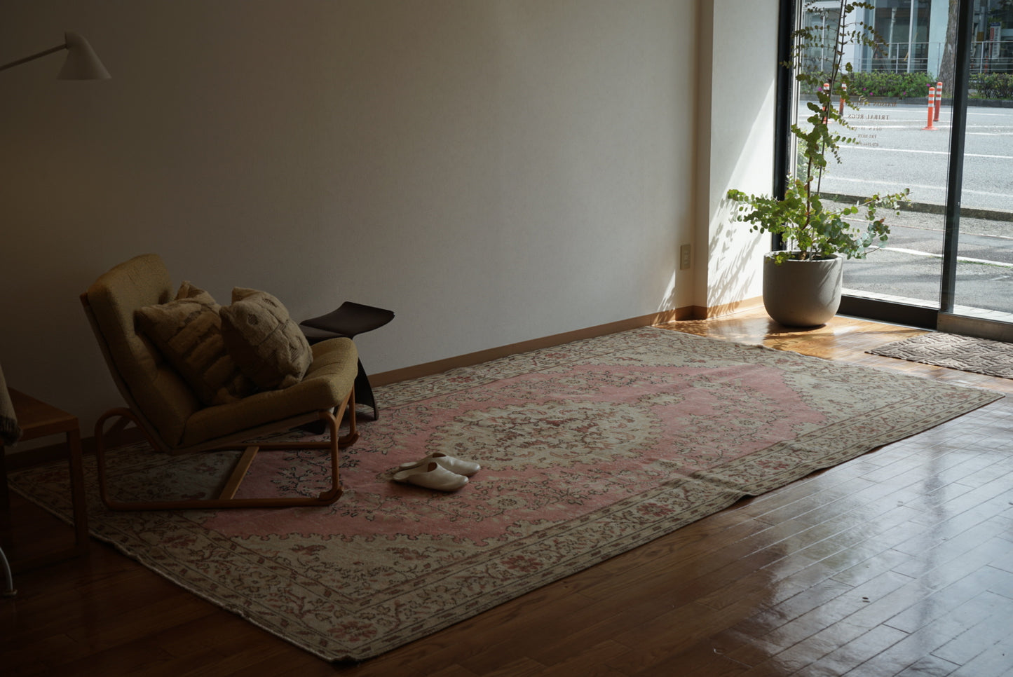 Türkiye Old Isparta Pink 1970年代 312 × 182 cm No.TR25266