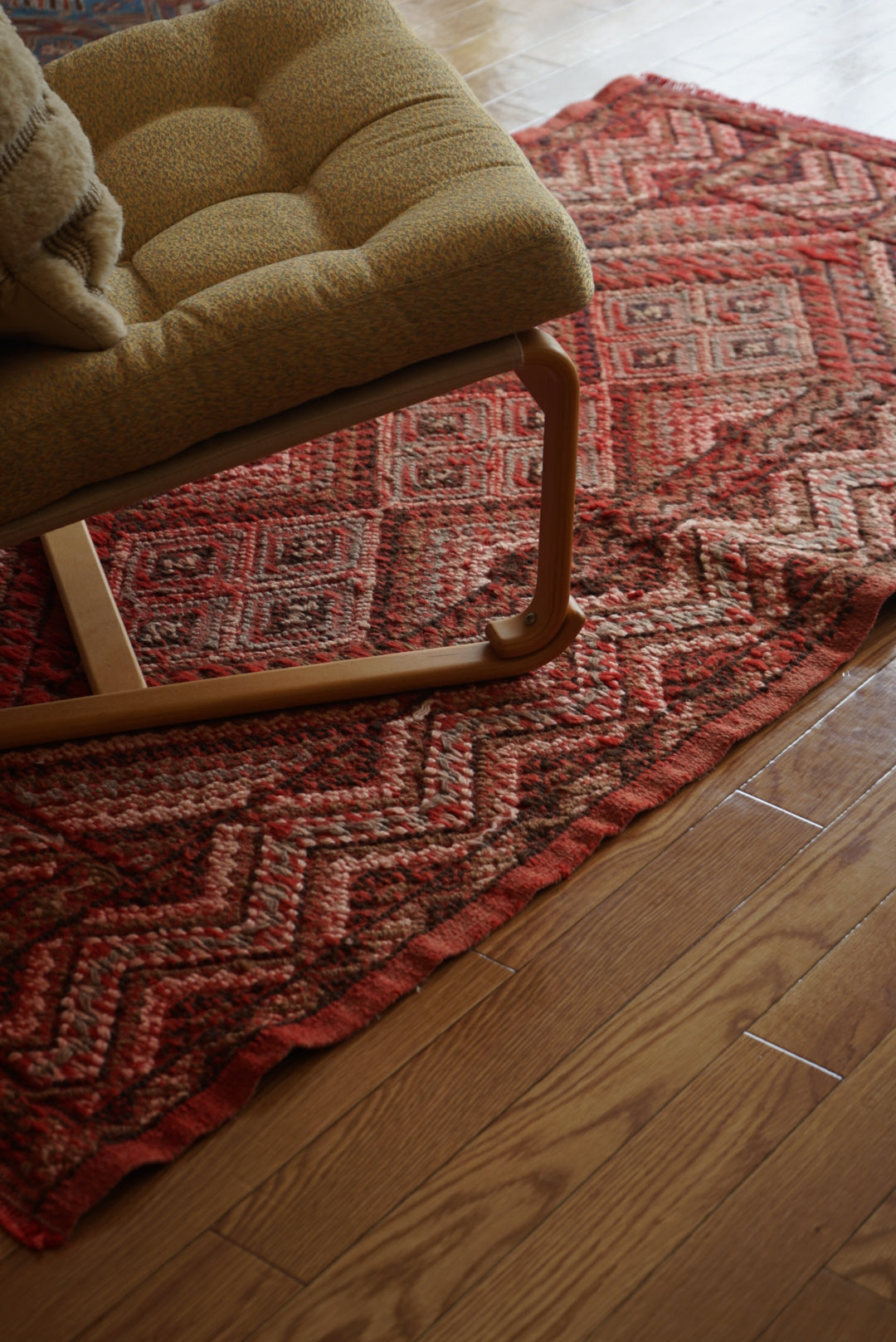 Türkiye Old Kilim Red 1970年代 180 × 88 cm No.TR25268