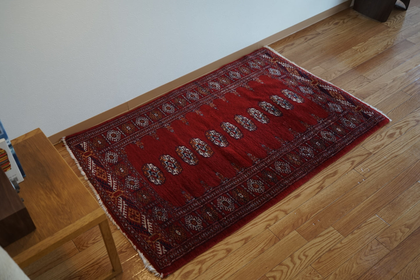 Türkiye Old Turkmen Red 1970年代 141 × 93 cm No.TR25232