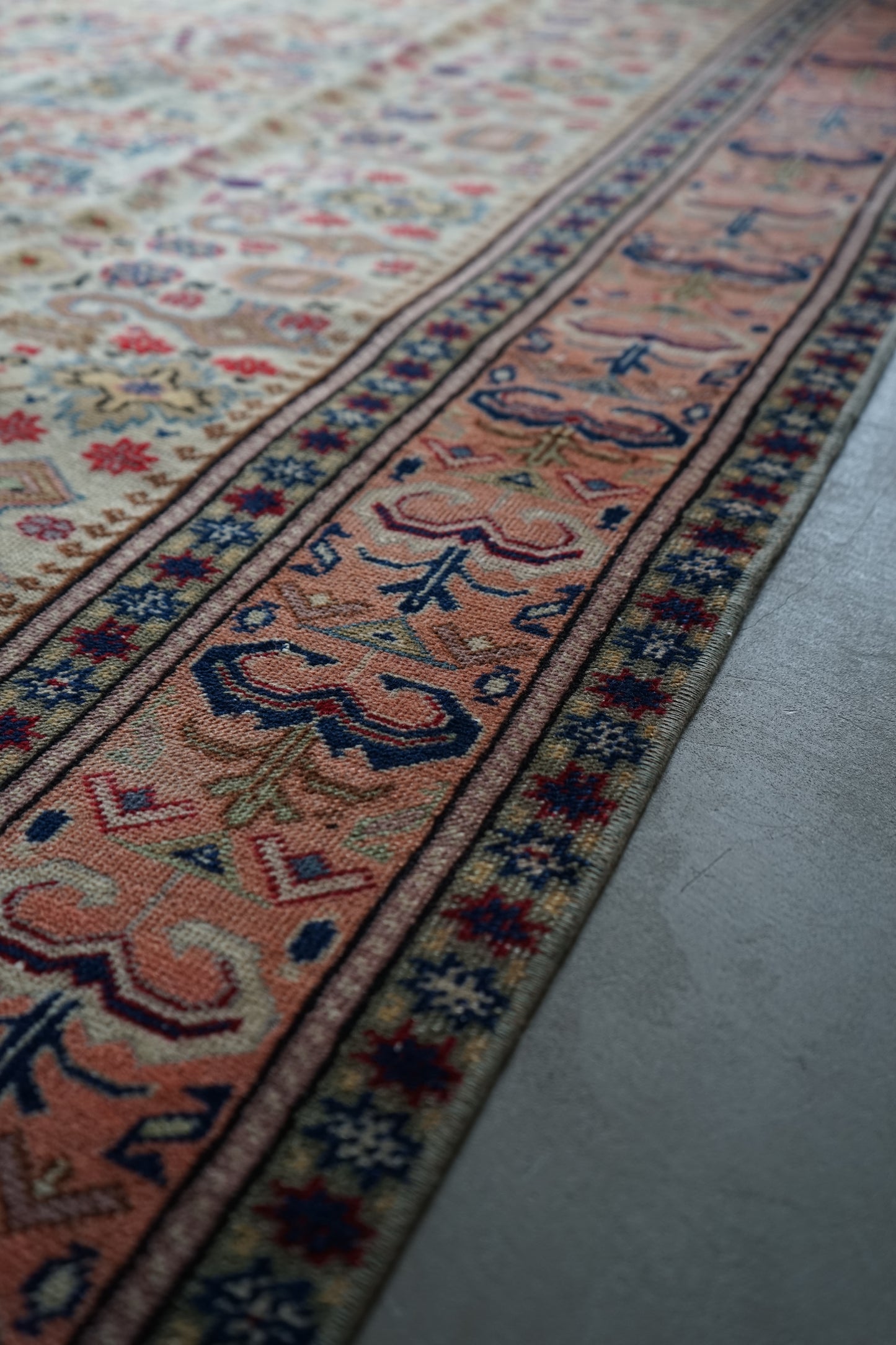 TURKEY OLD KAYSERI PINK 1950-1960年代 212 × 145 cm No.TR25190