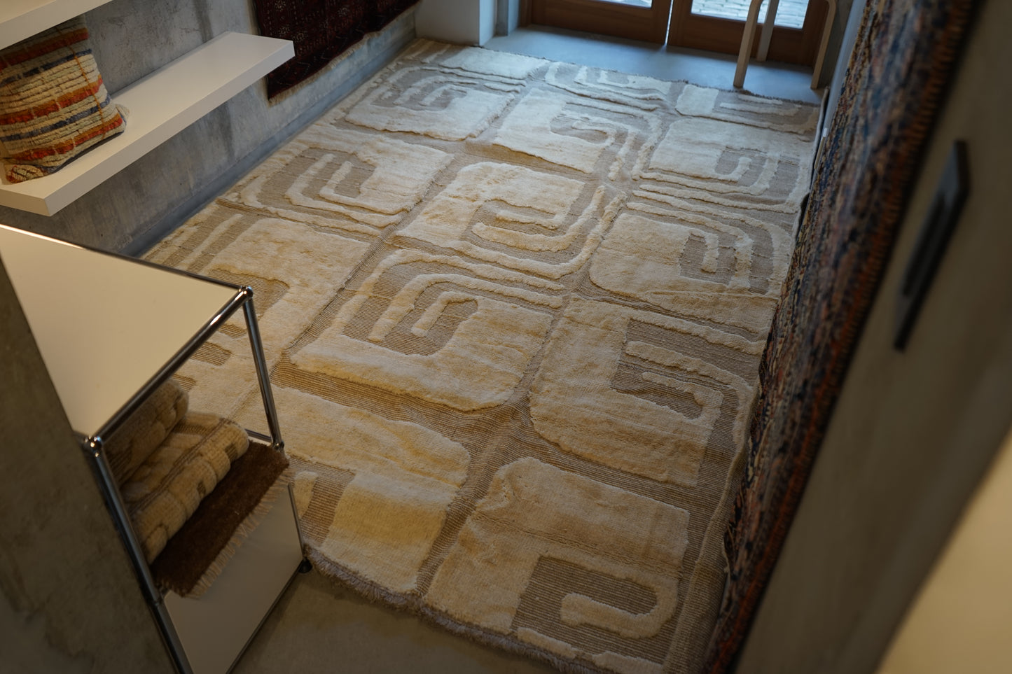 店頭販売 ORIGINAL IRAN  QASHQAI KILIM LIVING MAIN SIZE " PERSIA " 300 × 200 cm