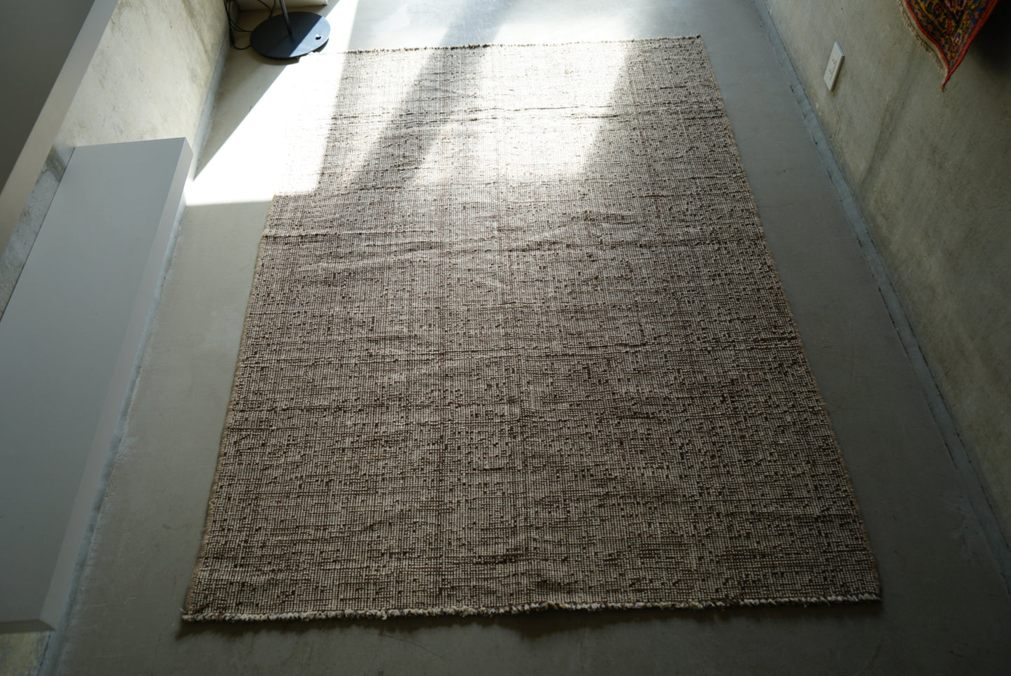 店頭販売 IRAN QASHQAI KILIM SAND 201 × 145 cm