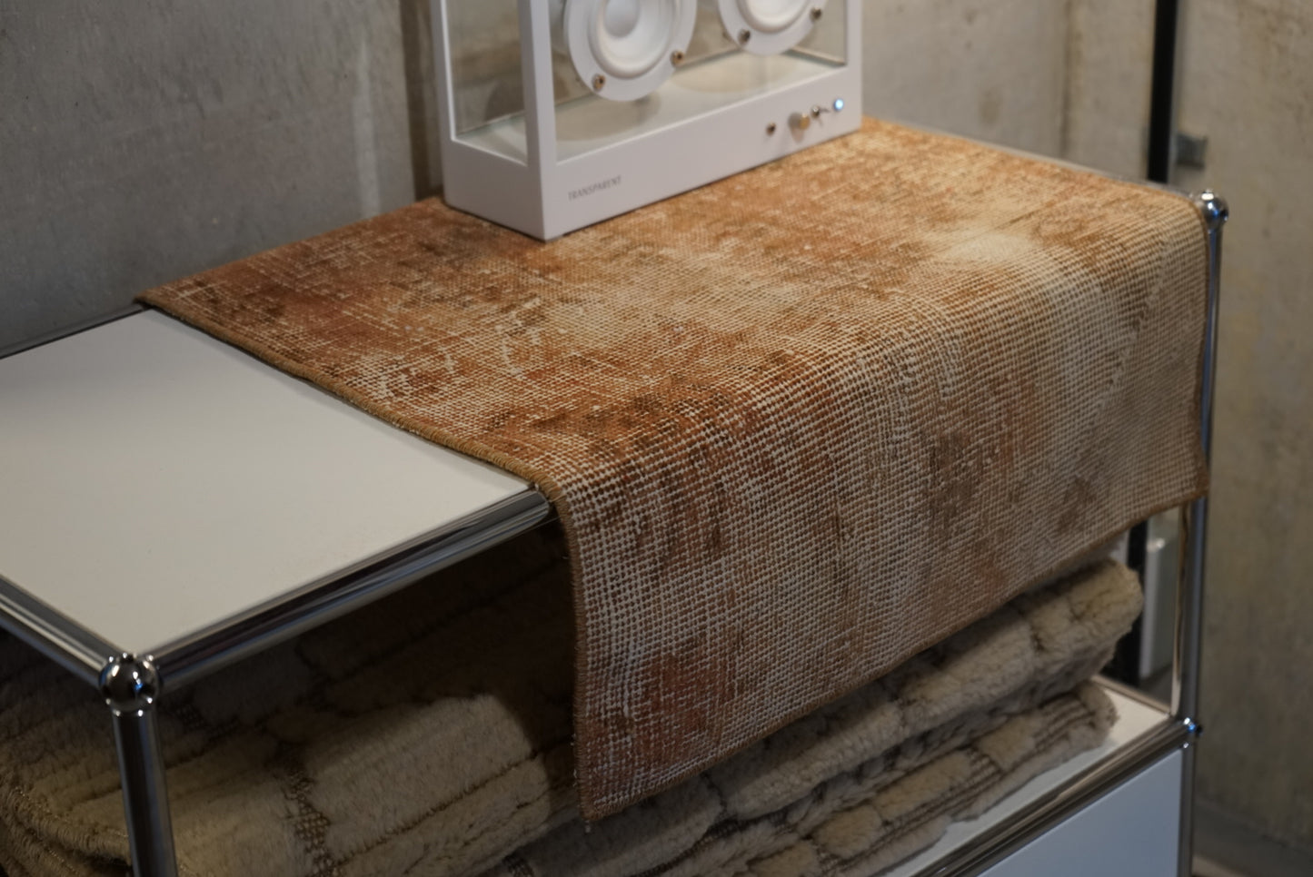 TURKEY VINTAGE SMALL RUG PALE RED 74 × 50 cm No.TR25160